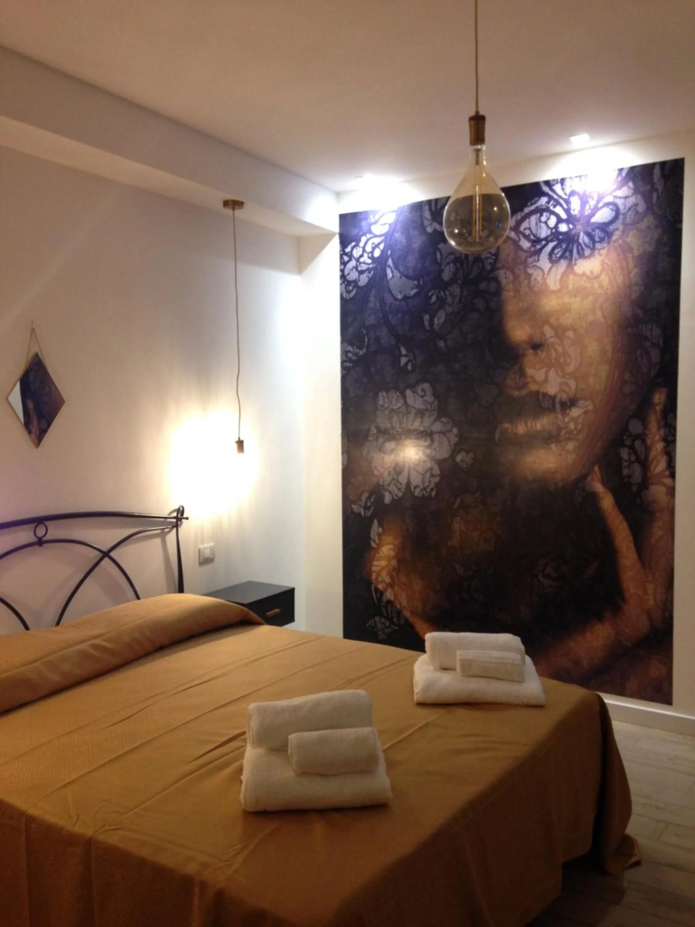 Bed in Il Casalino Apartment