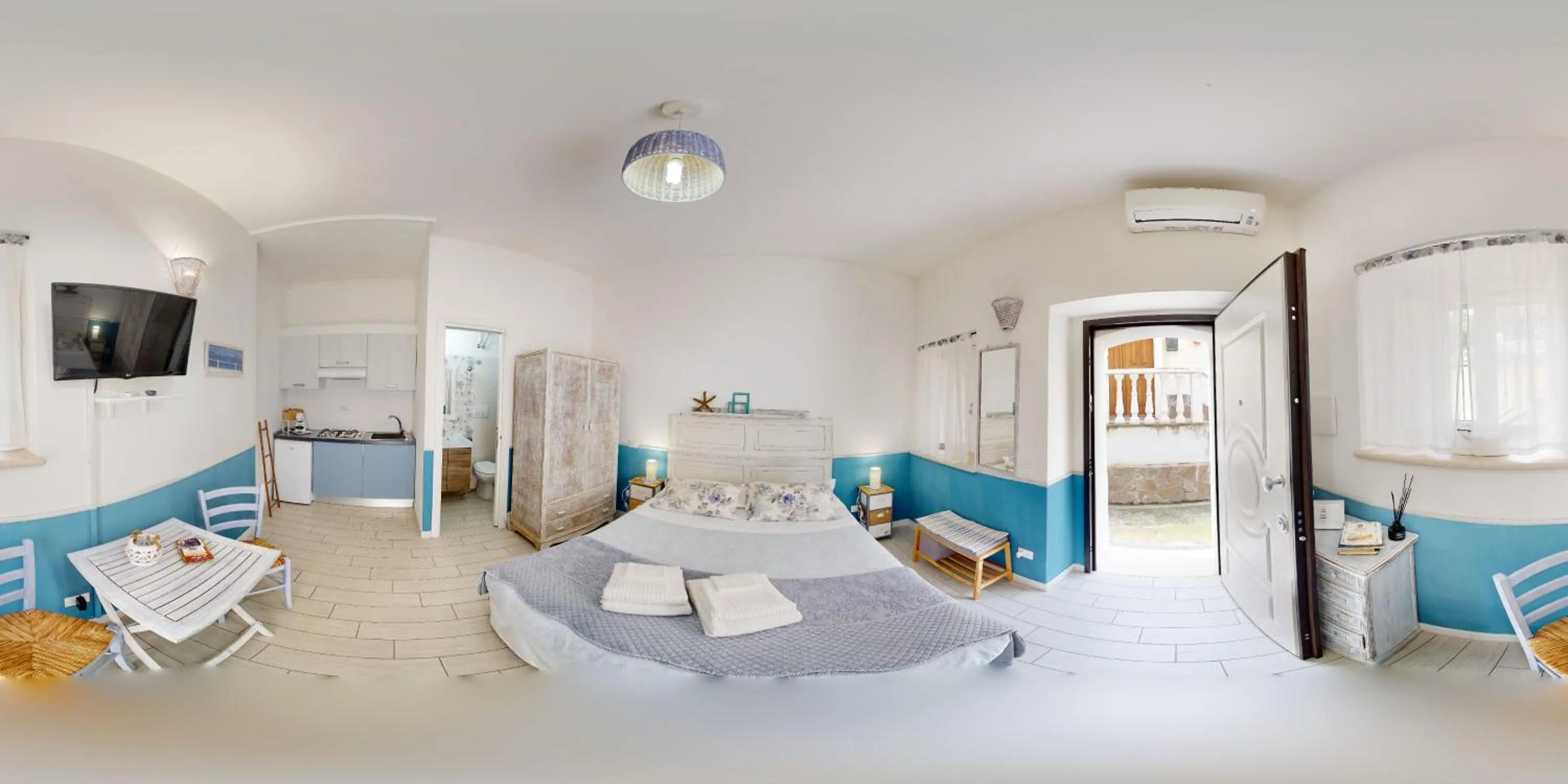 Bed in Il Casalino Apartment