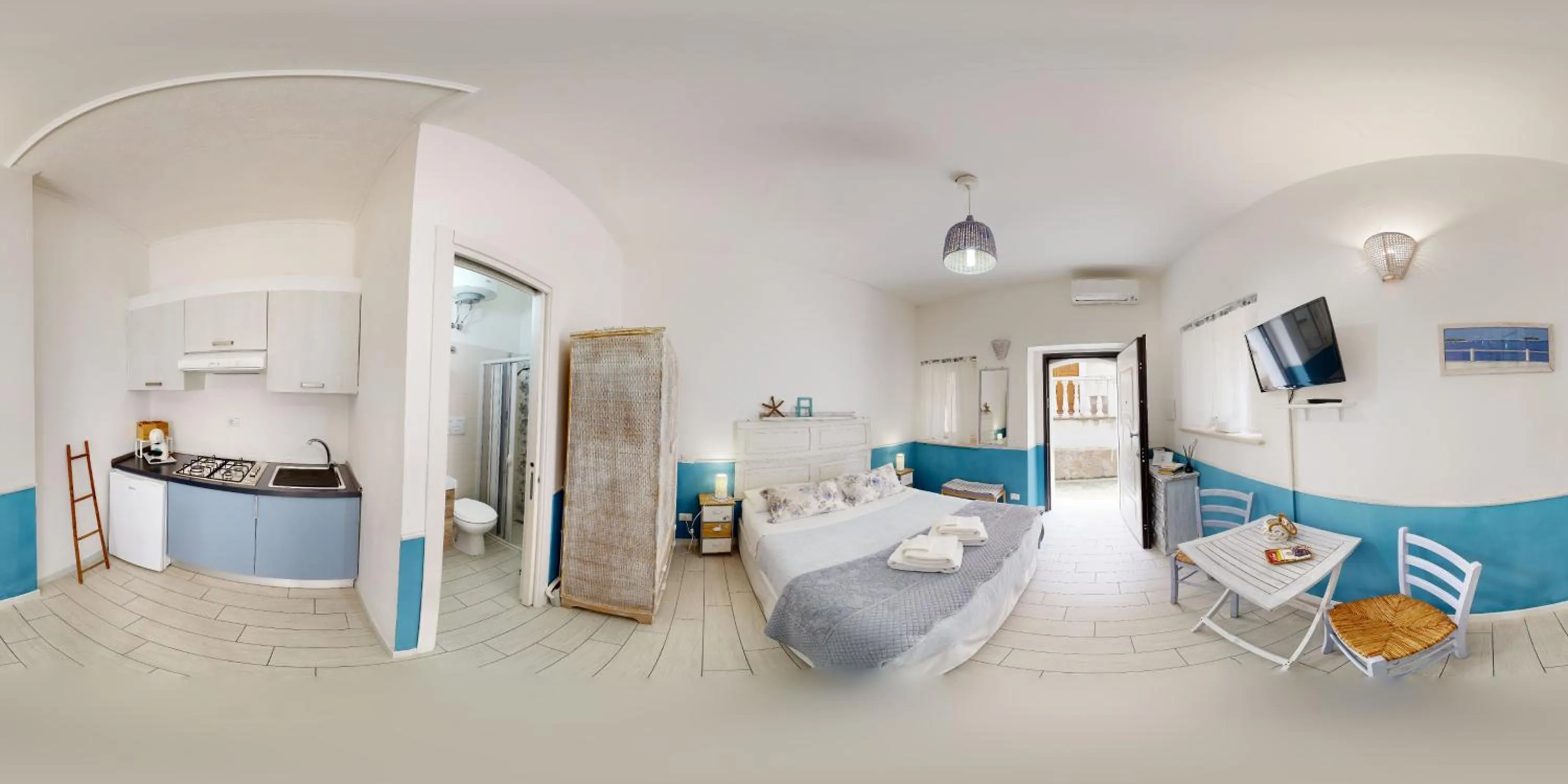 Bed in Il Casalino Apartment