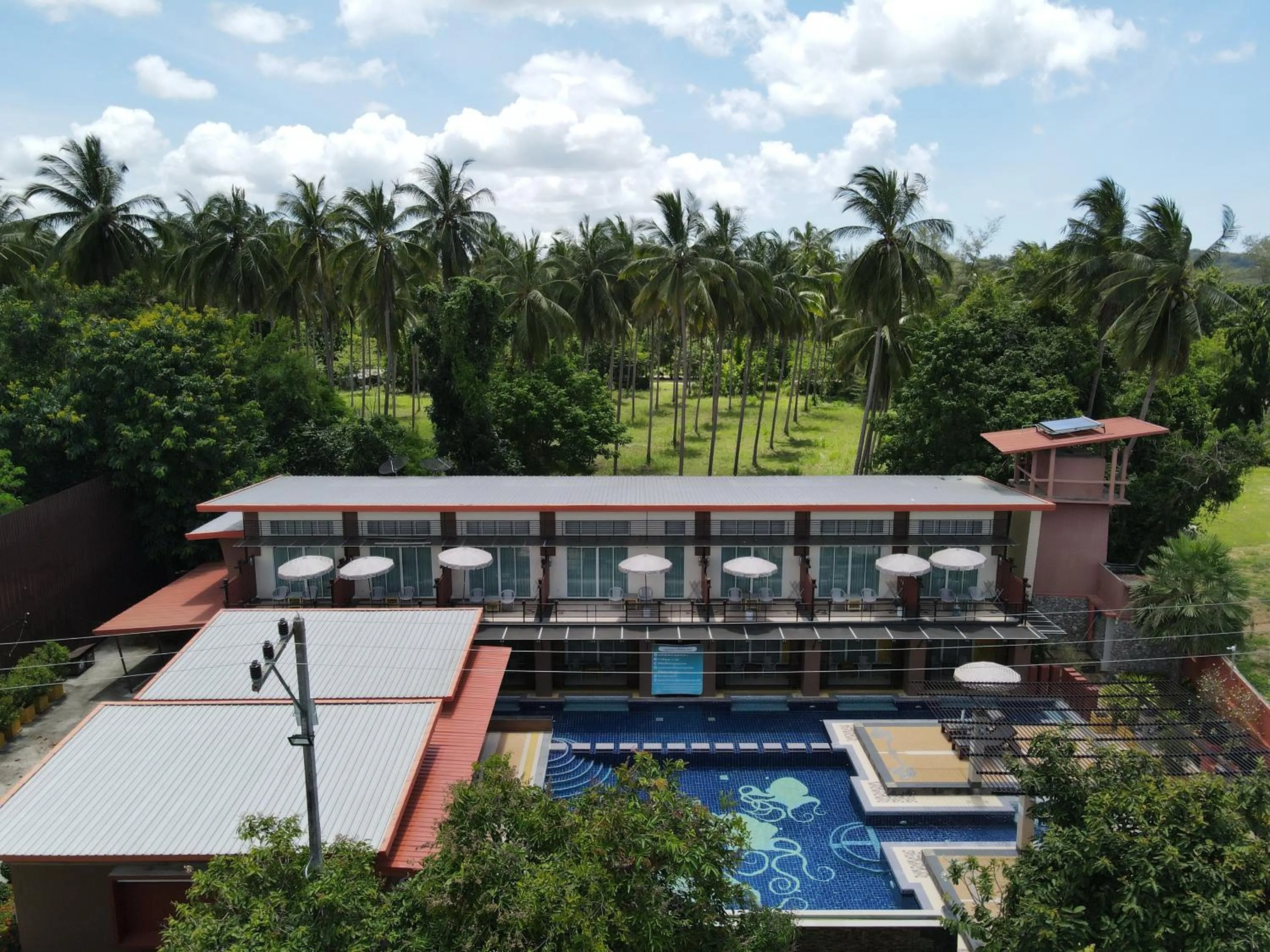 Property building in Baan Grood Arcadia Resort & Spa