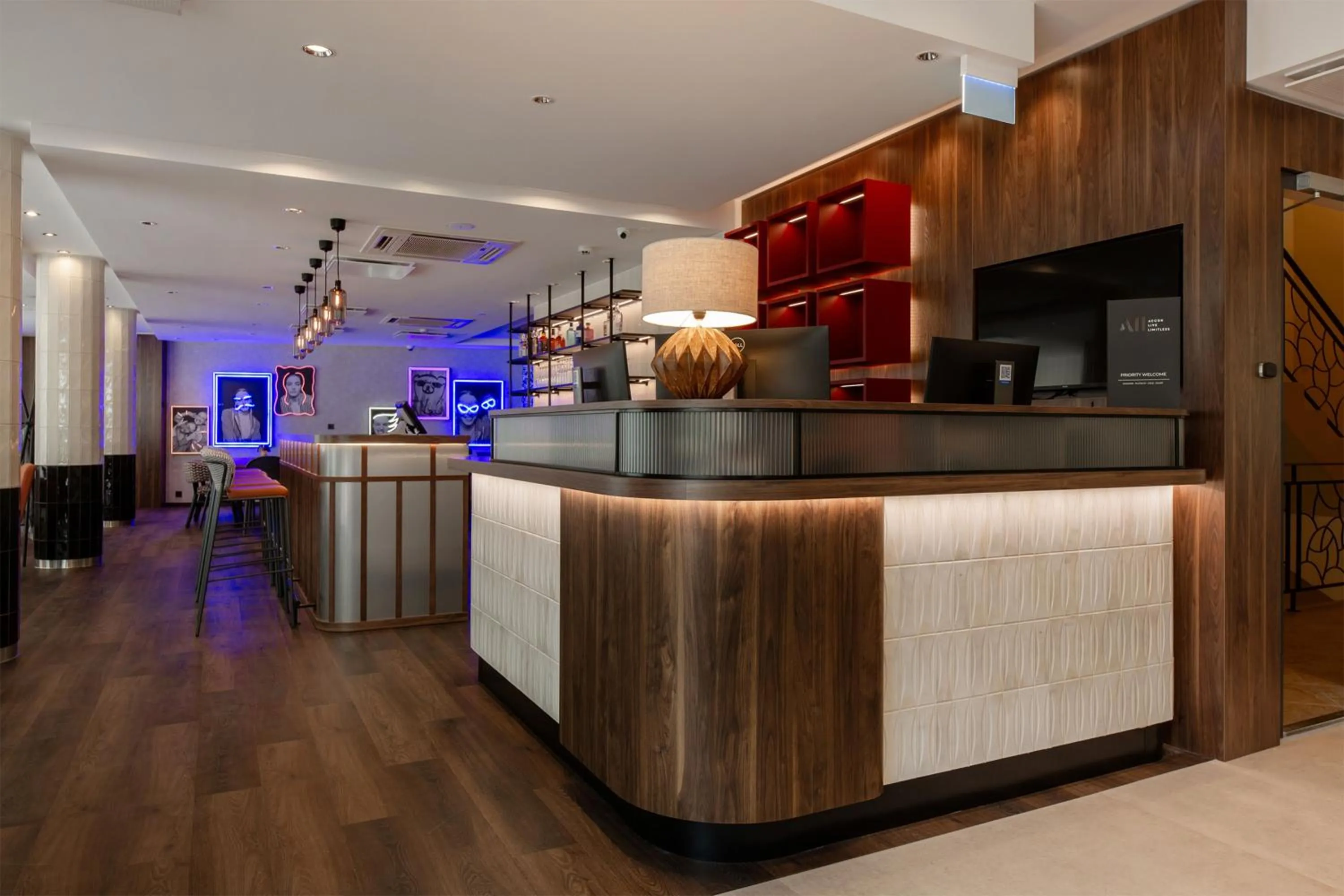 Lobby or reception in ibis Styles Tallinn