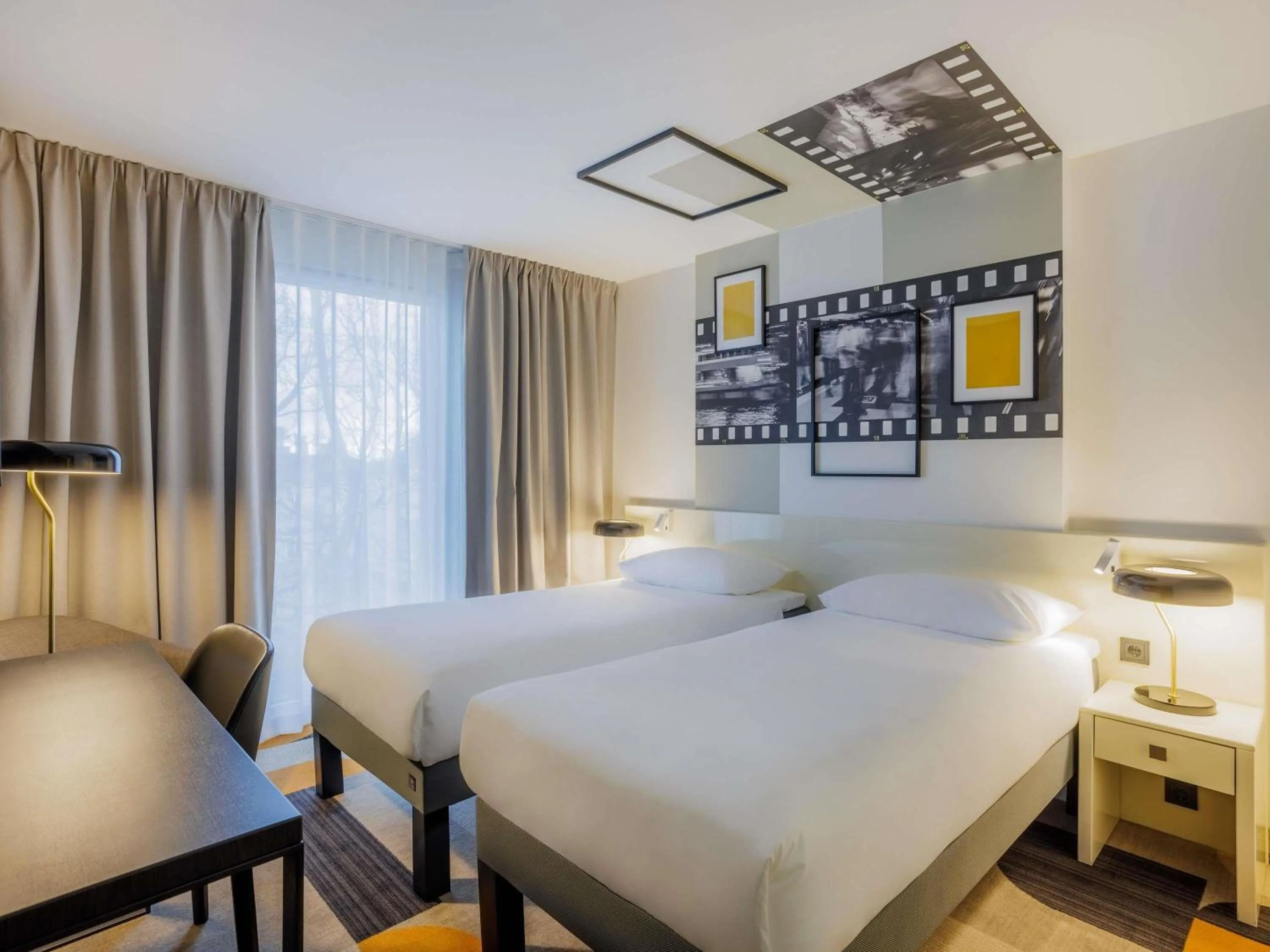 Bedroom, Bed in ibis Styles Tallinn