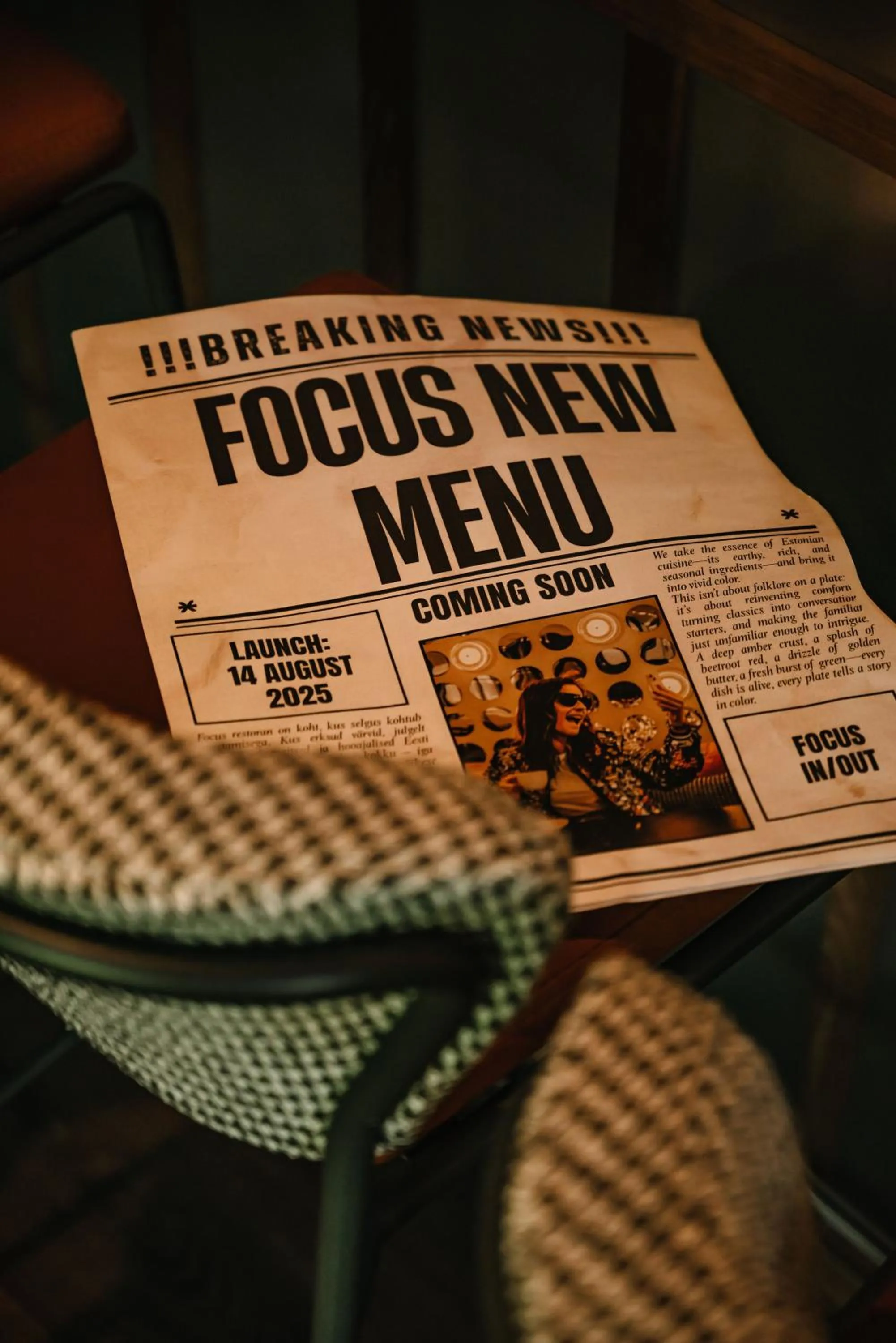 Text overlay in ibis Styles Tallinn