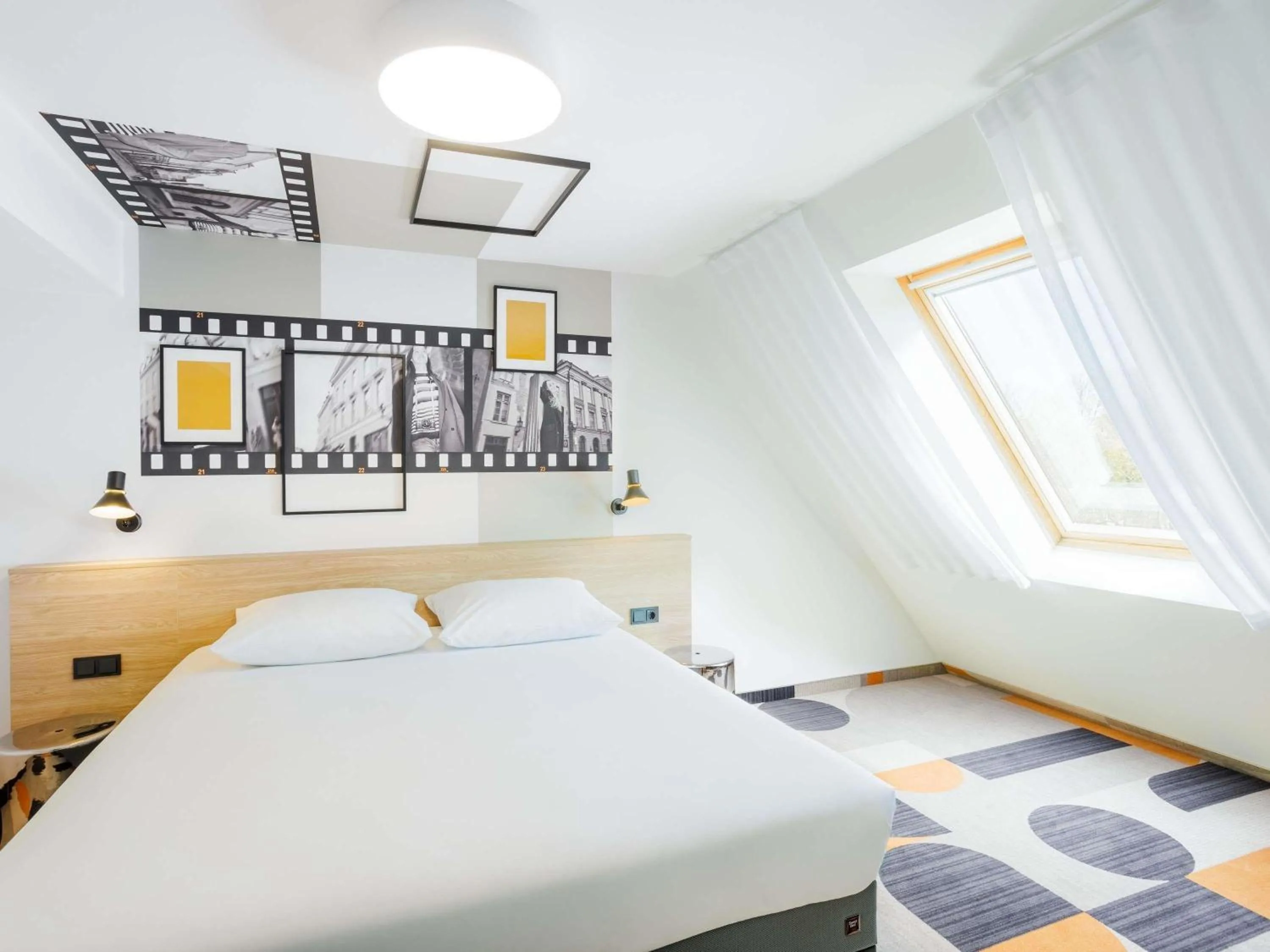 Bedroom, Bed in ibis Styles Tallinn