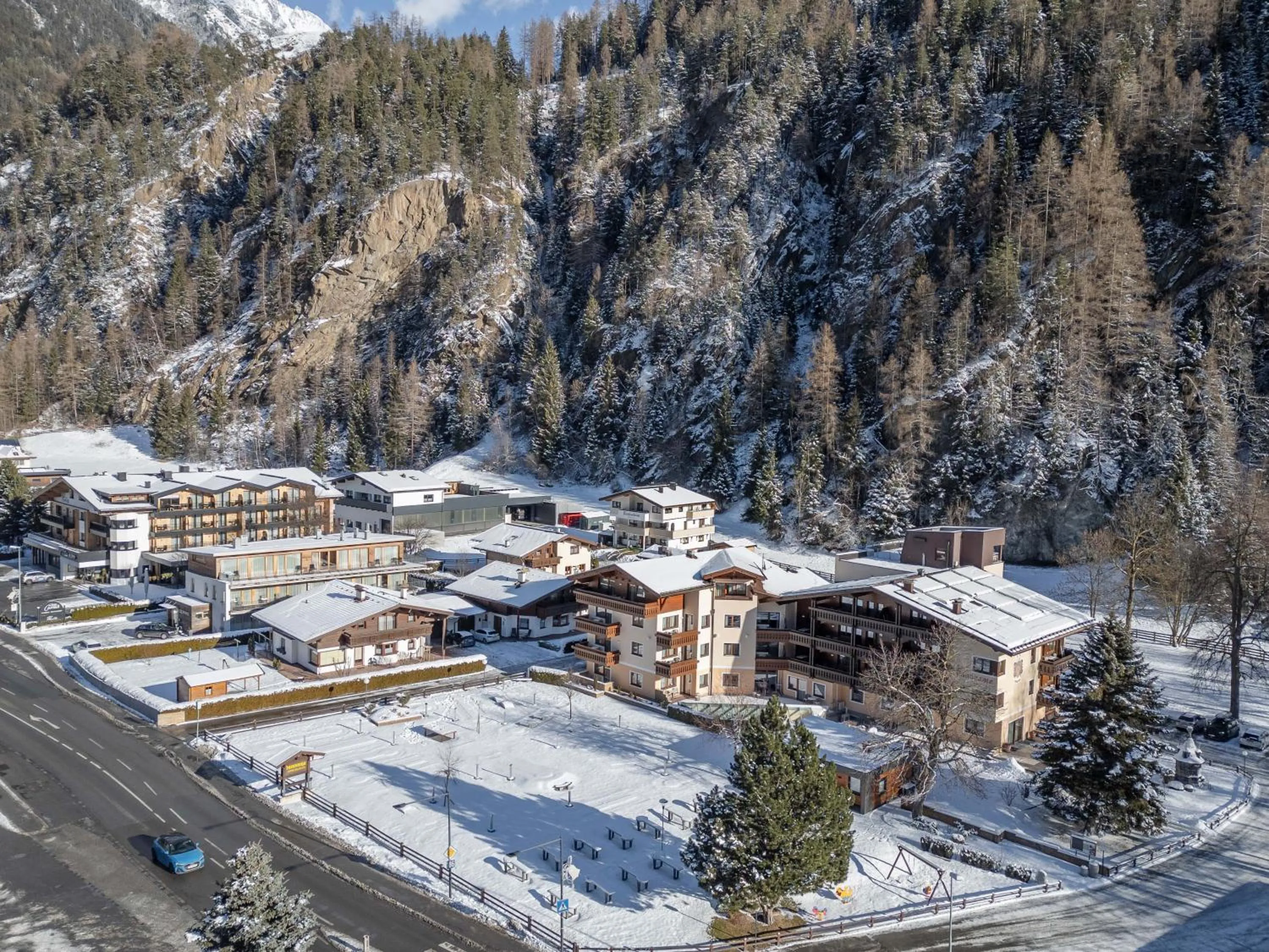 Property building in Panorama Appartements