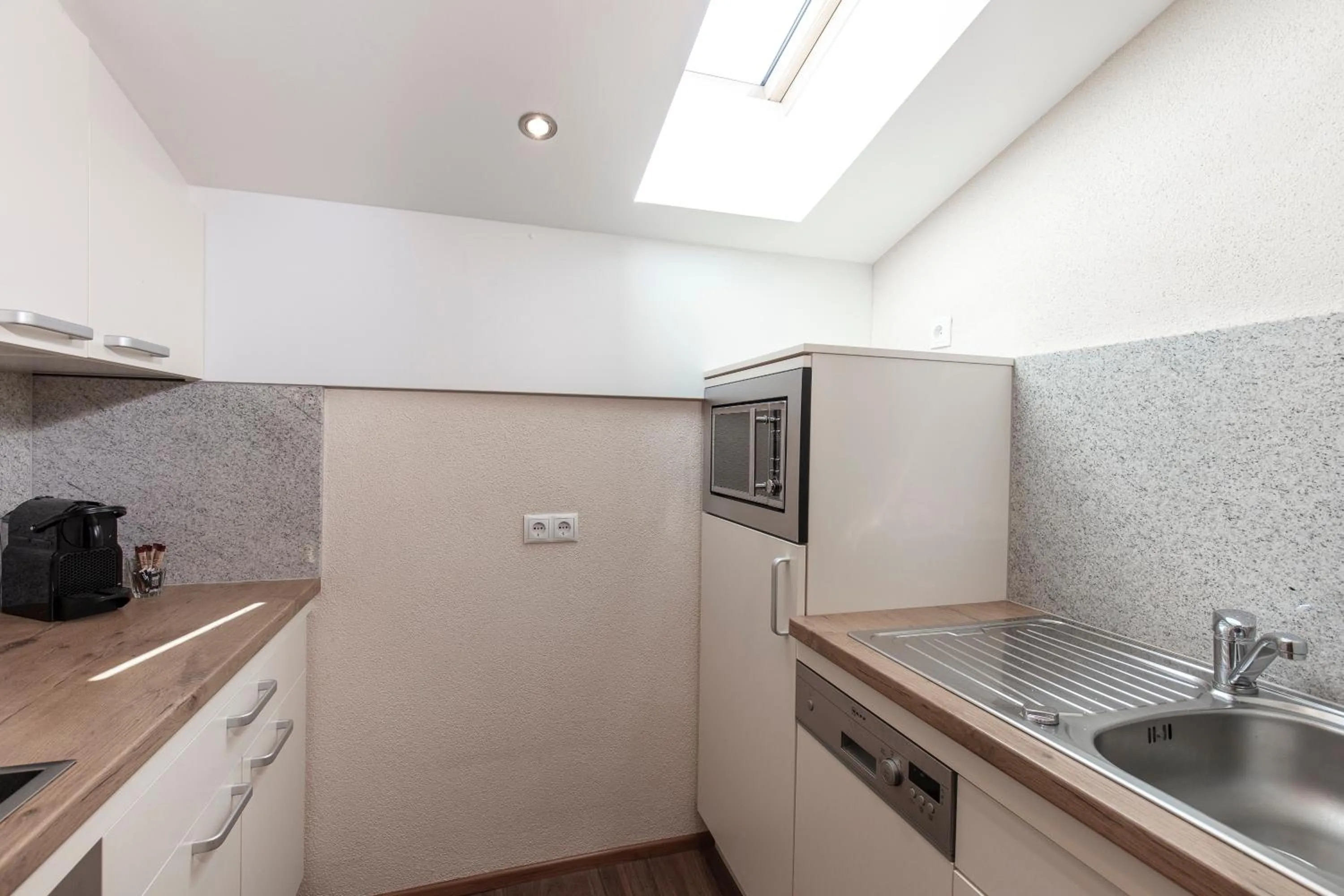 Kitchen or kitchenette in Panorama Appartements