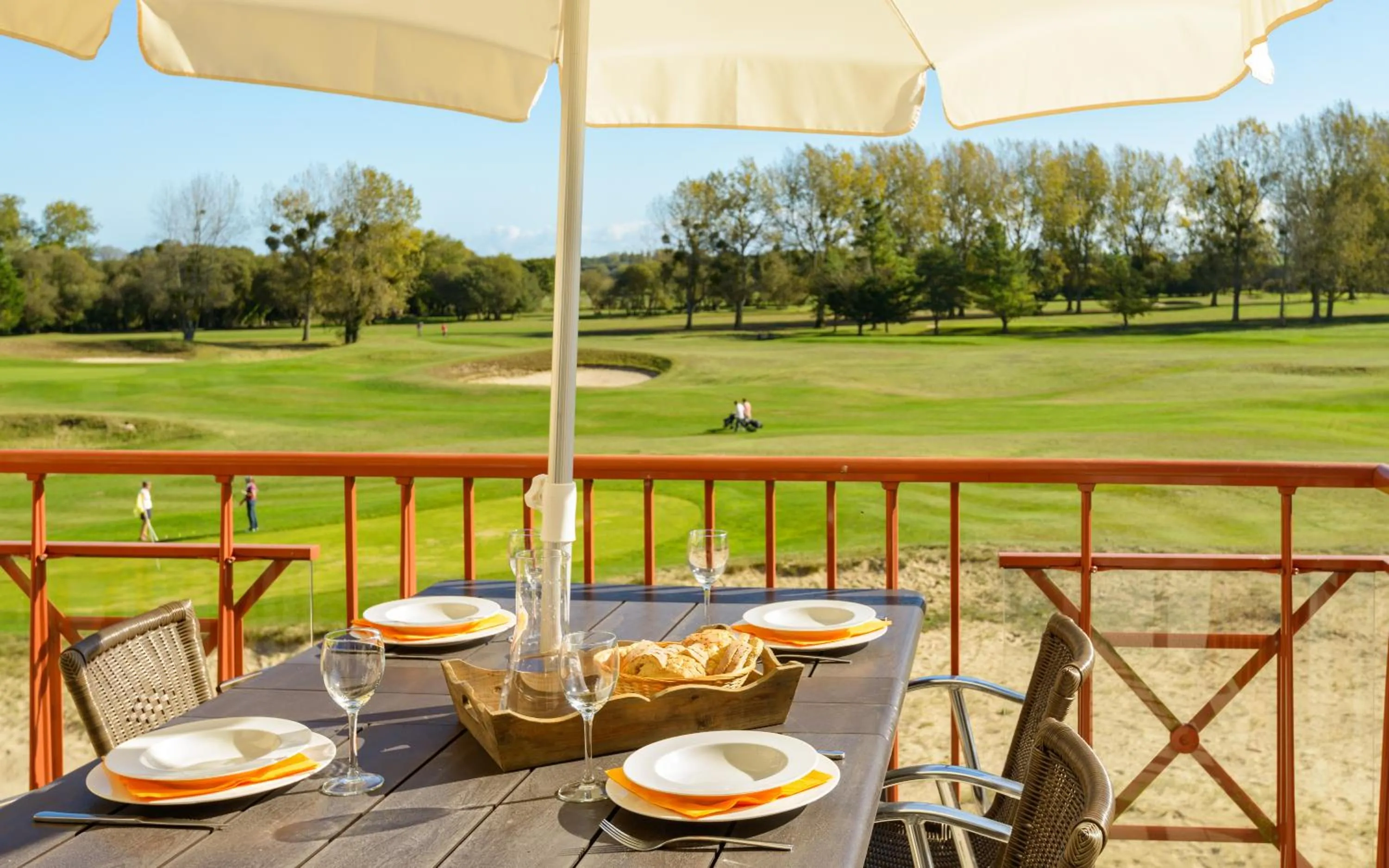Balcony/Terrace in Lagrange Vacances Cap Green