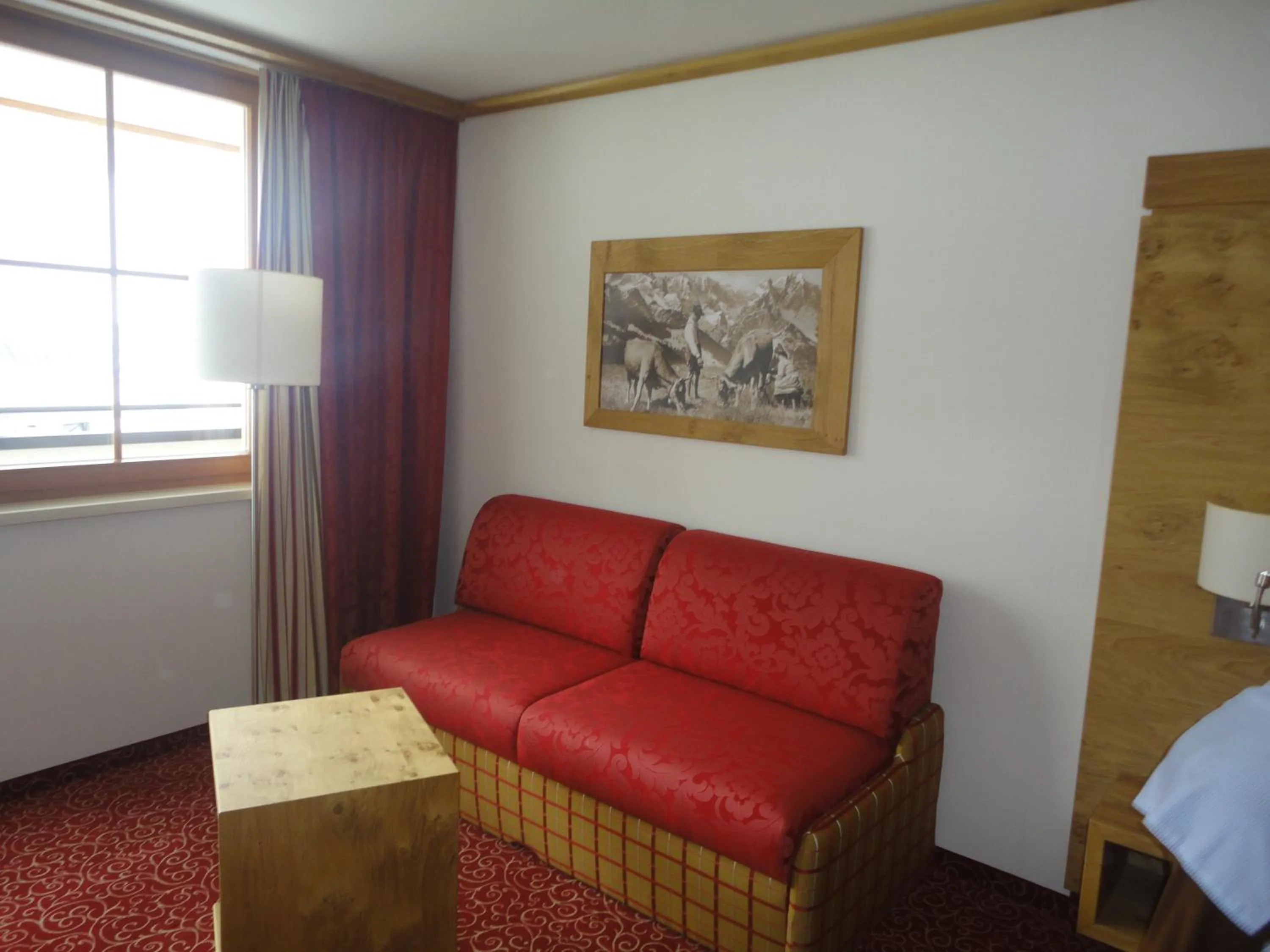 Seating area in Hotel Roslehen