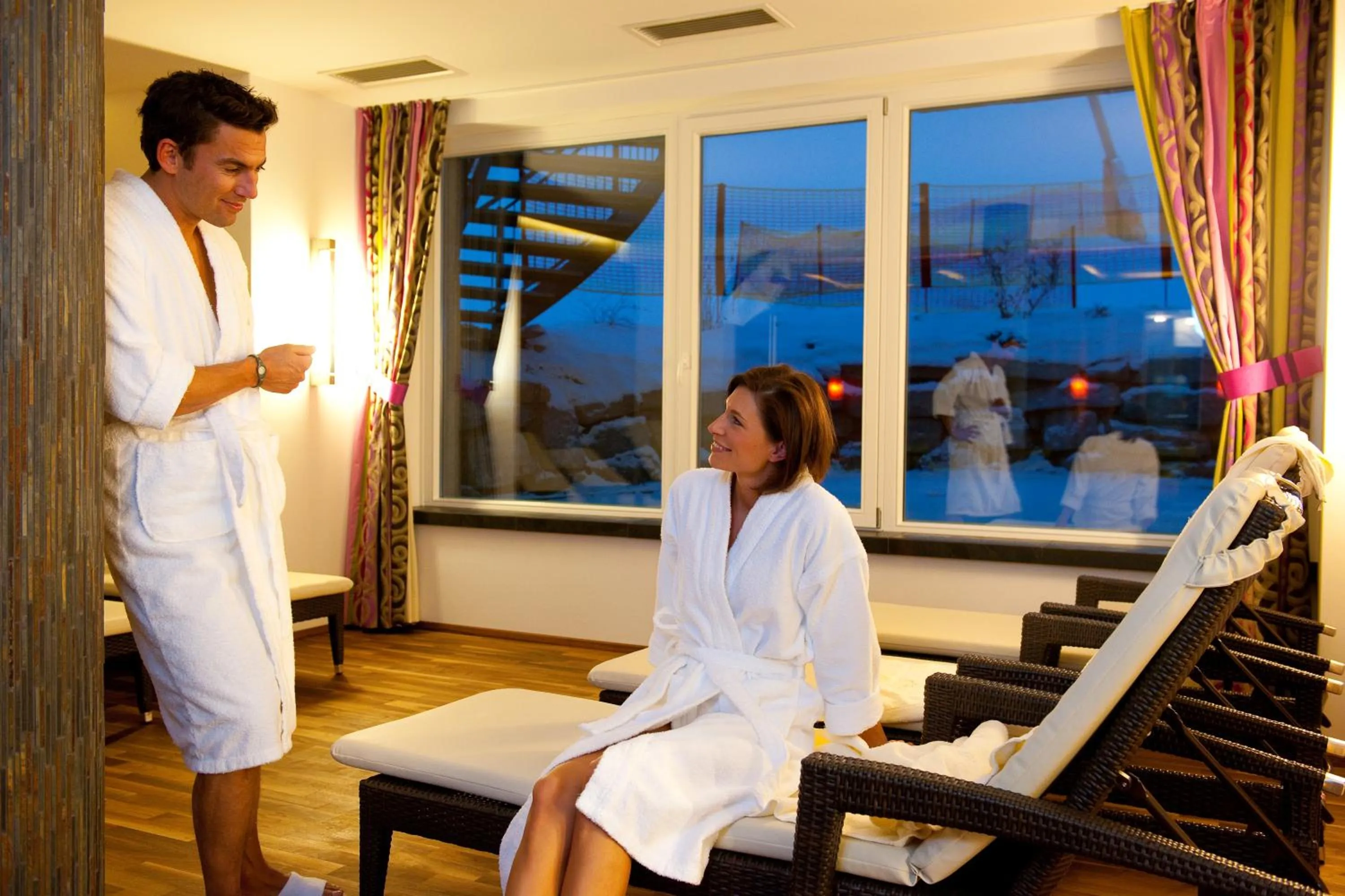 Spa and wellness centre/facilities in Hotel Roslehen