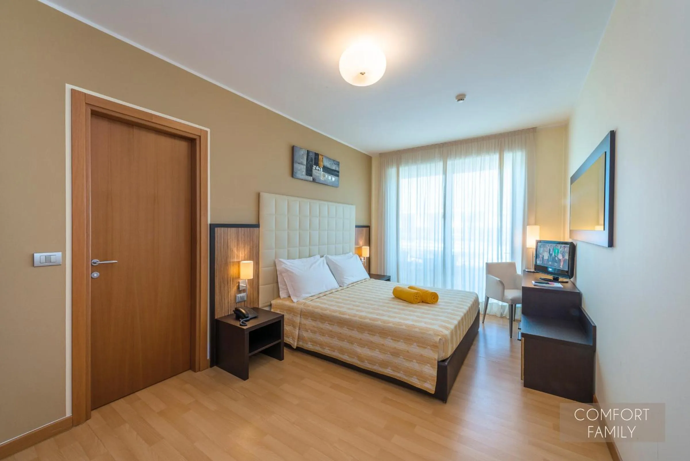 Photo of the whole room, Bed in Hotel San Marco