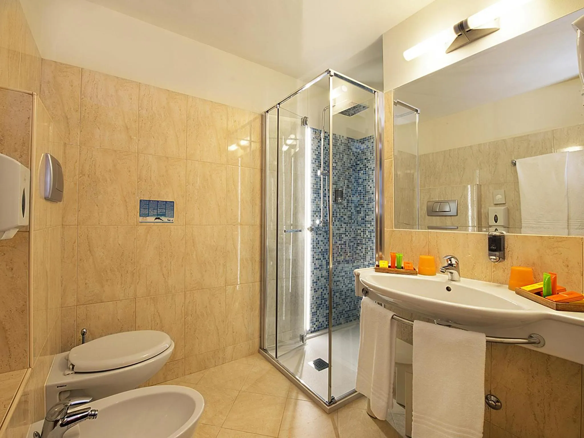 Shower in Hotel San Marco