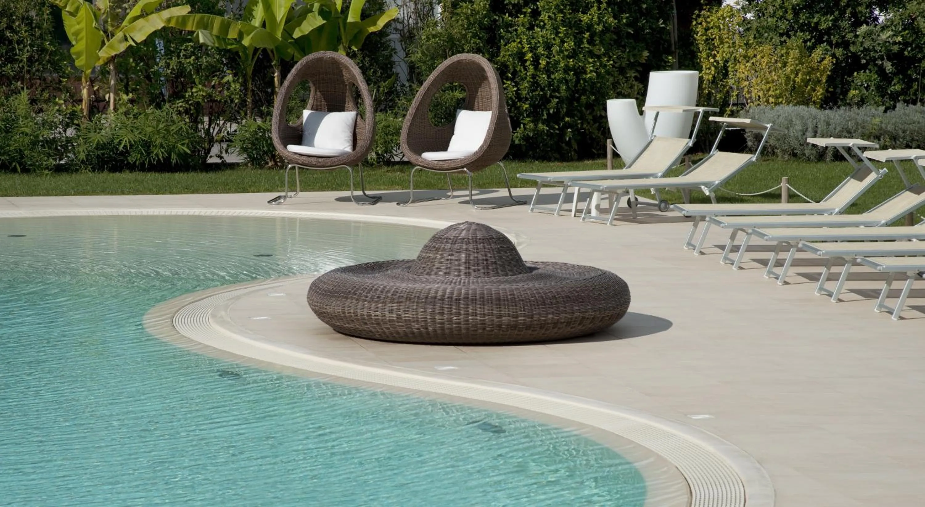 Swimming pool in Hotel San Marco