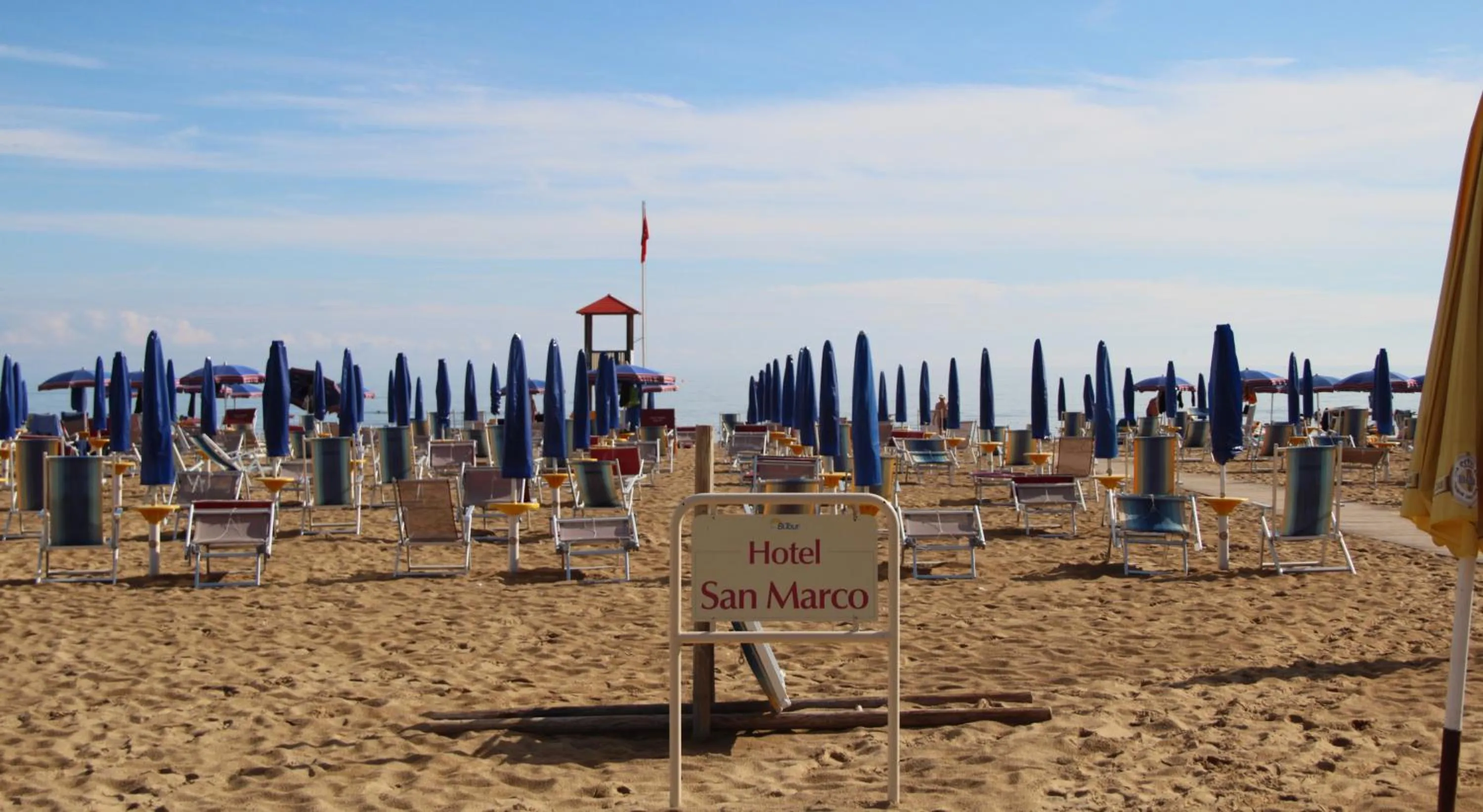 Beach in Hotel San Marco