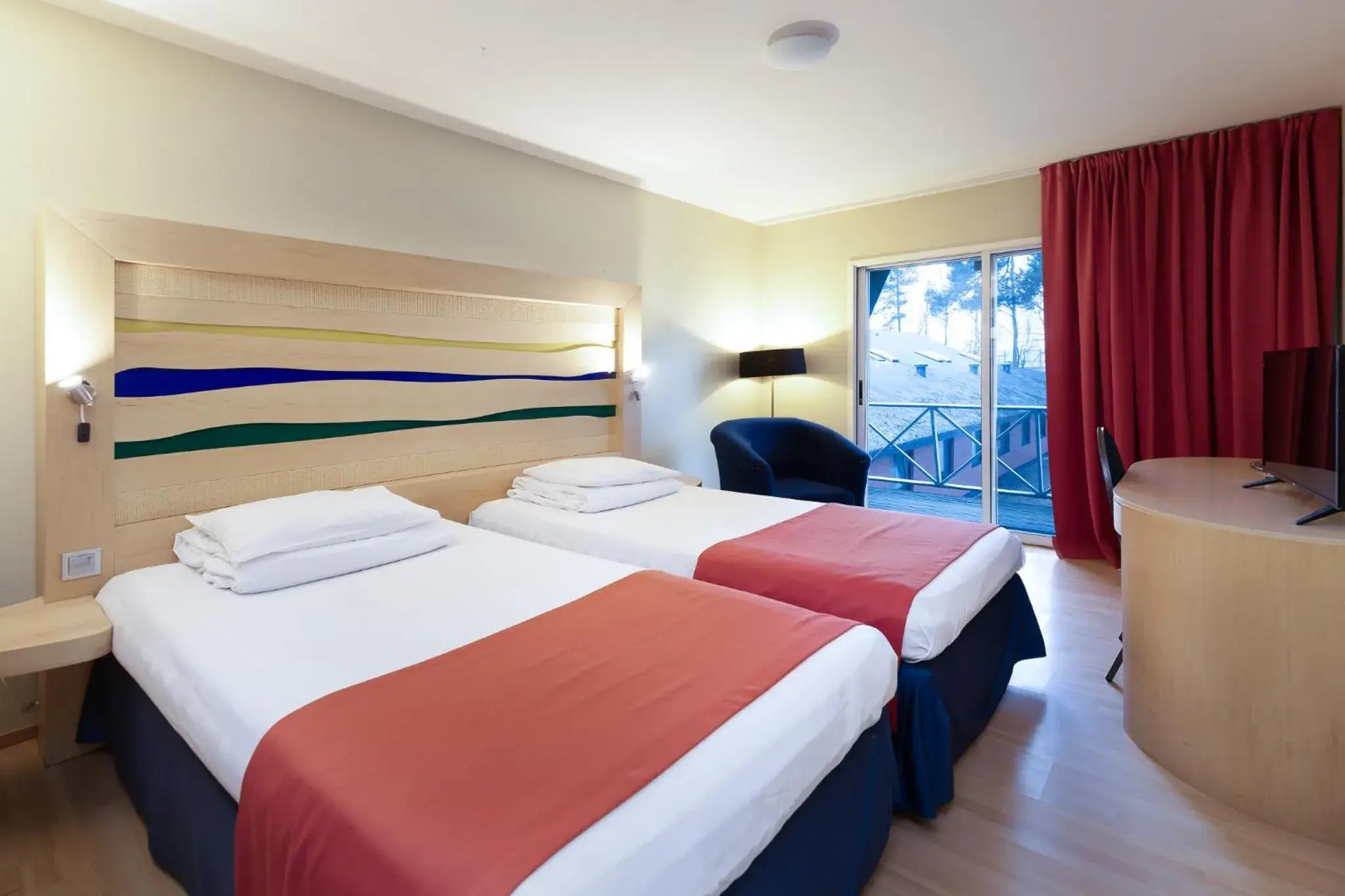 Standard Double or Twin Room with Balcony in Peoleo Hotell Standard Double or Twin Room with Balcony in Peoleo Hotell