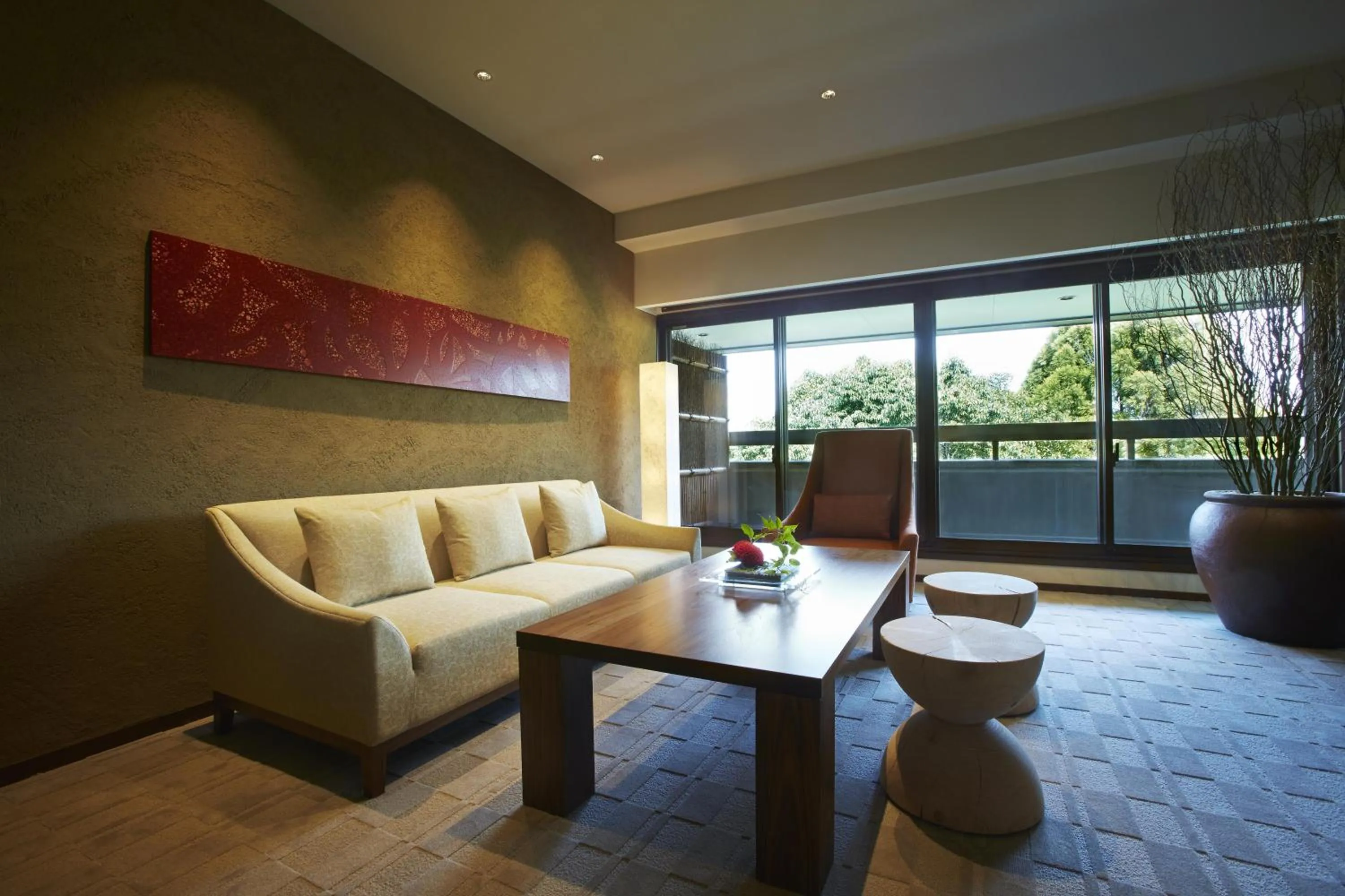 Photo of the whole room in Hyatt Regency Kyoto