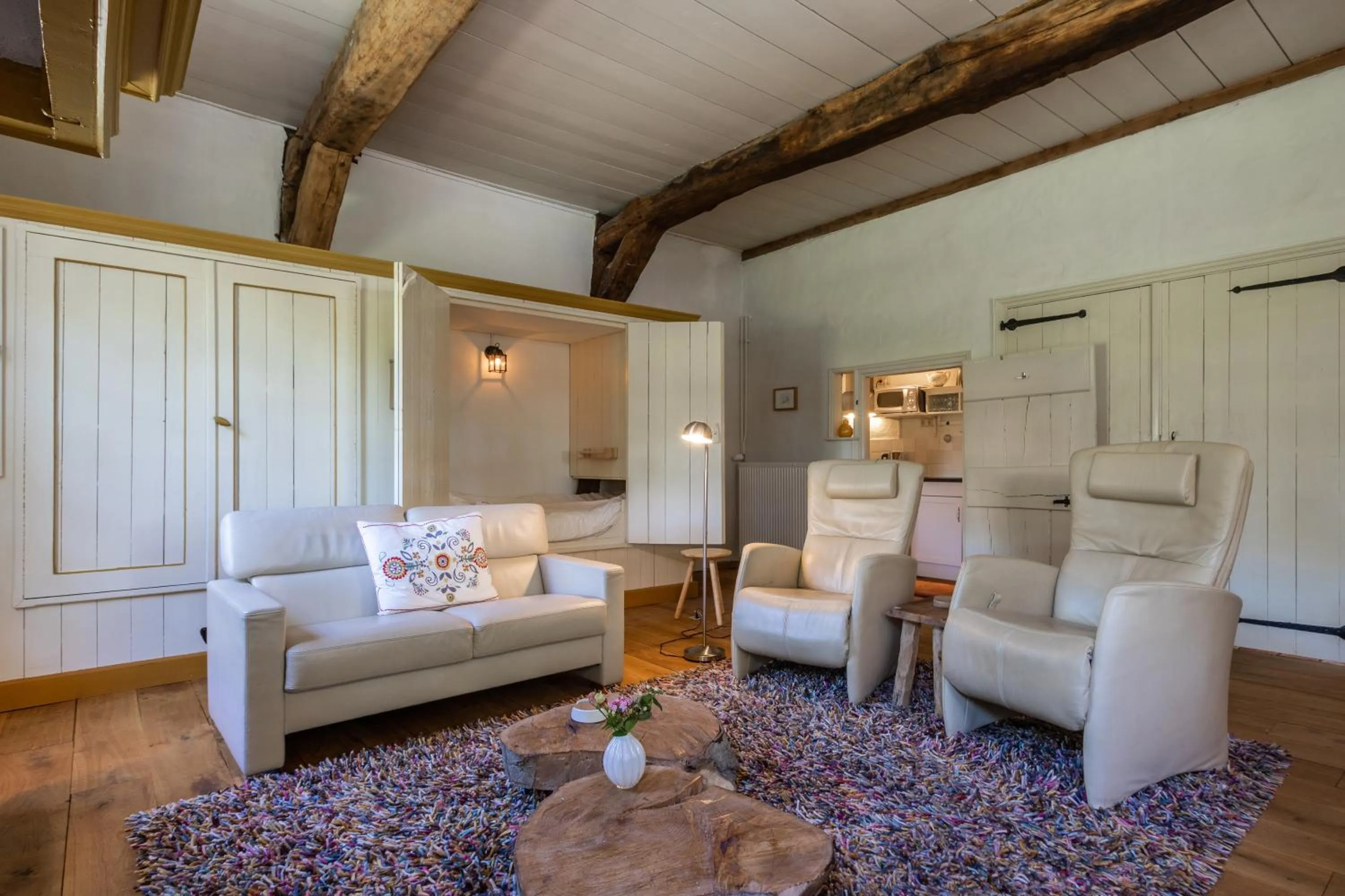 Living room in Hoeve de Eshof