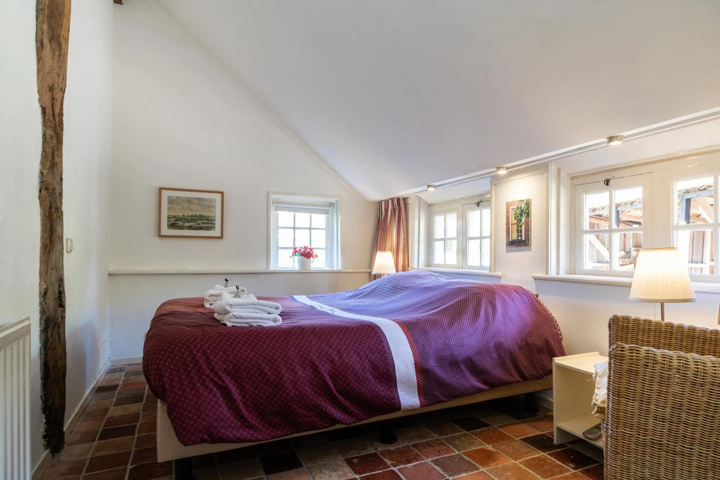 Bed in Hoeve de Eshof