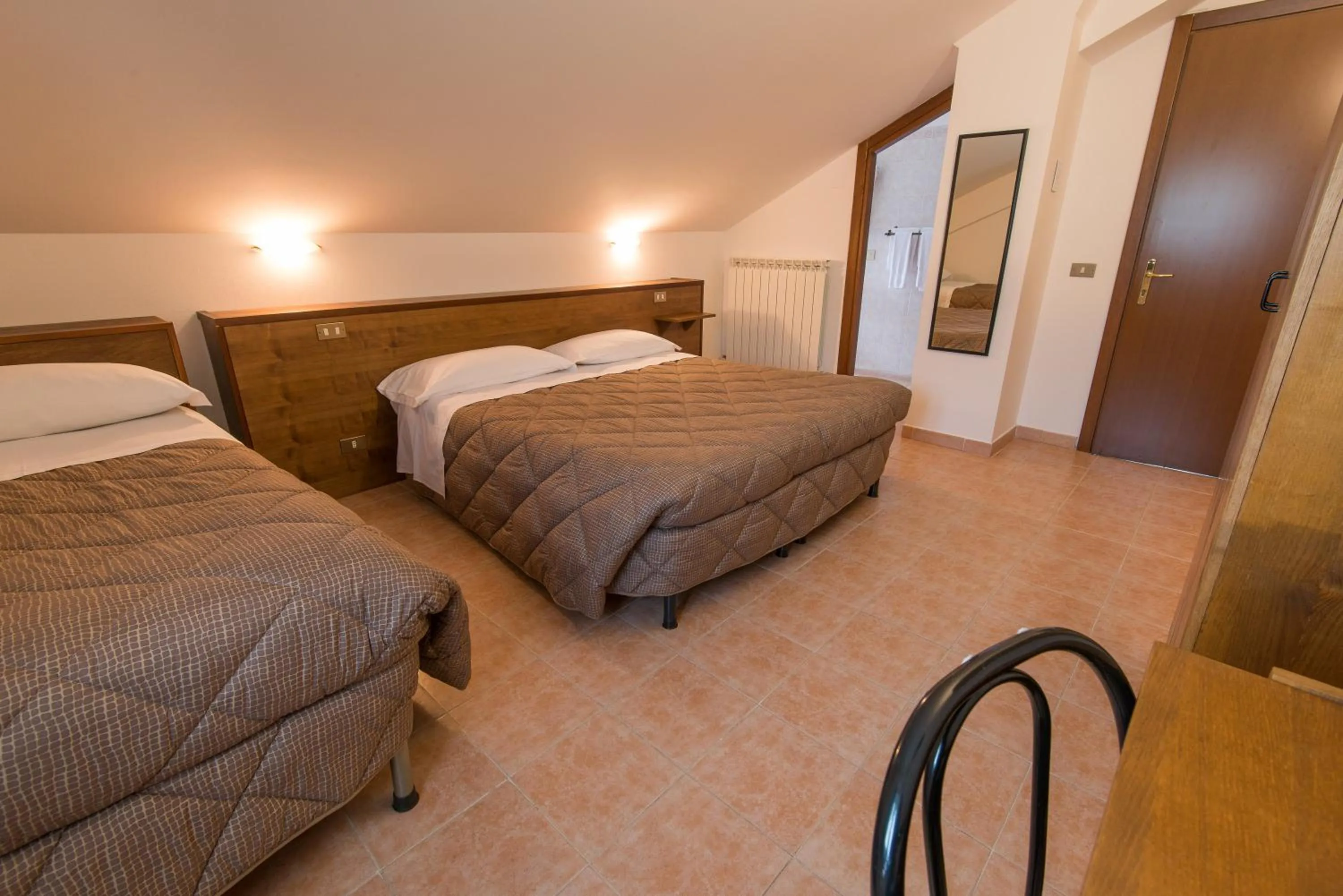 Bed in Albergo Della Corte