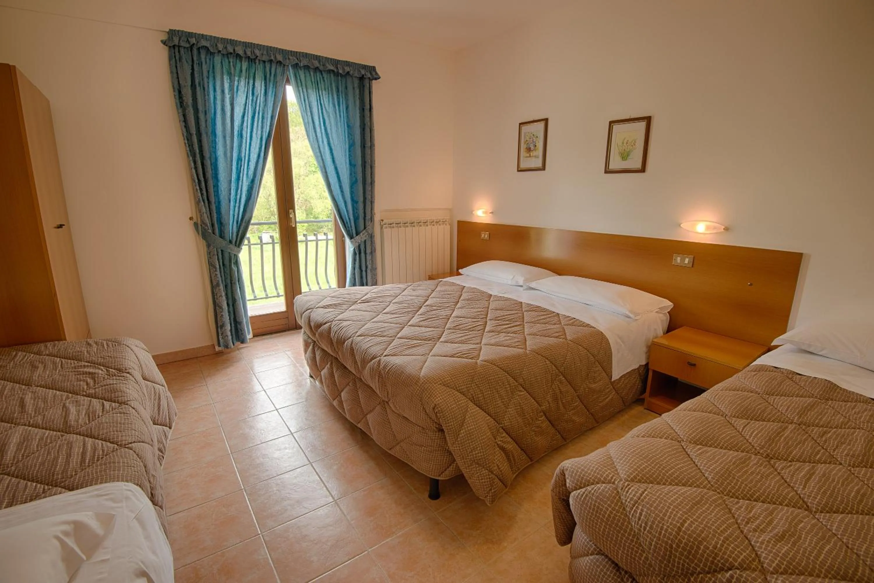 Bed in Albergo Della Corte