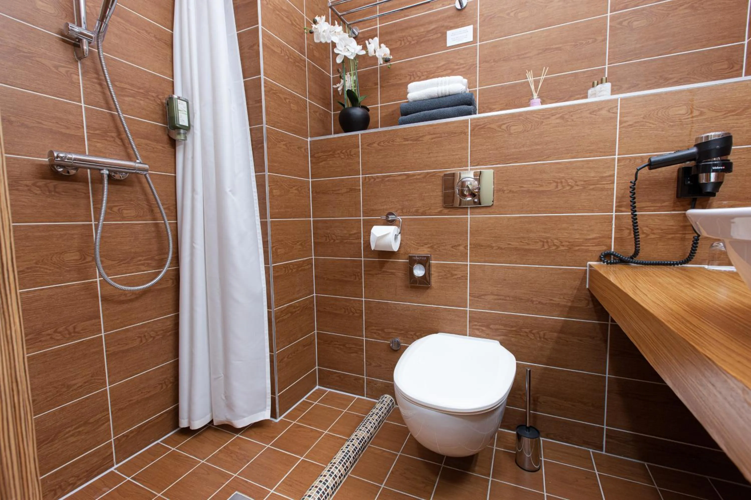 Shower in Bern Boutique by Rikas Hotels