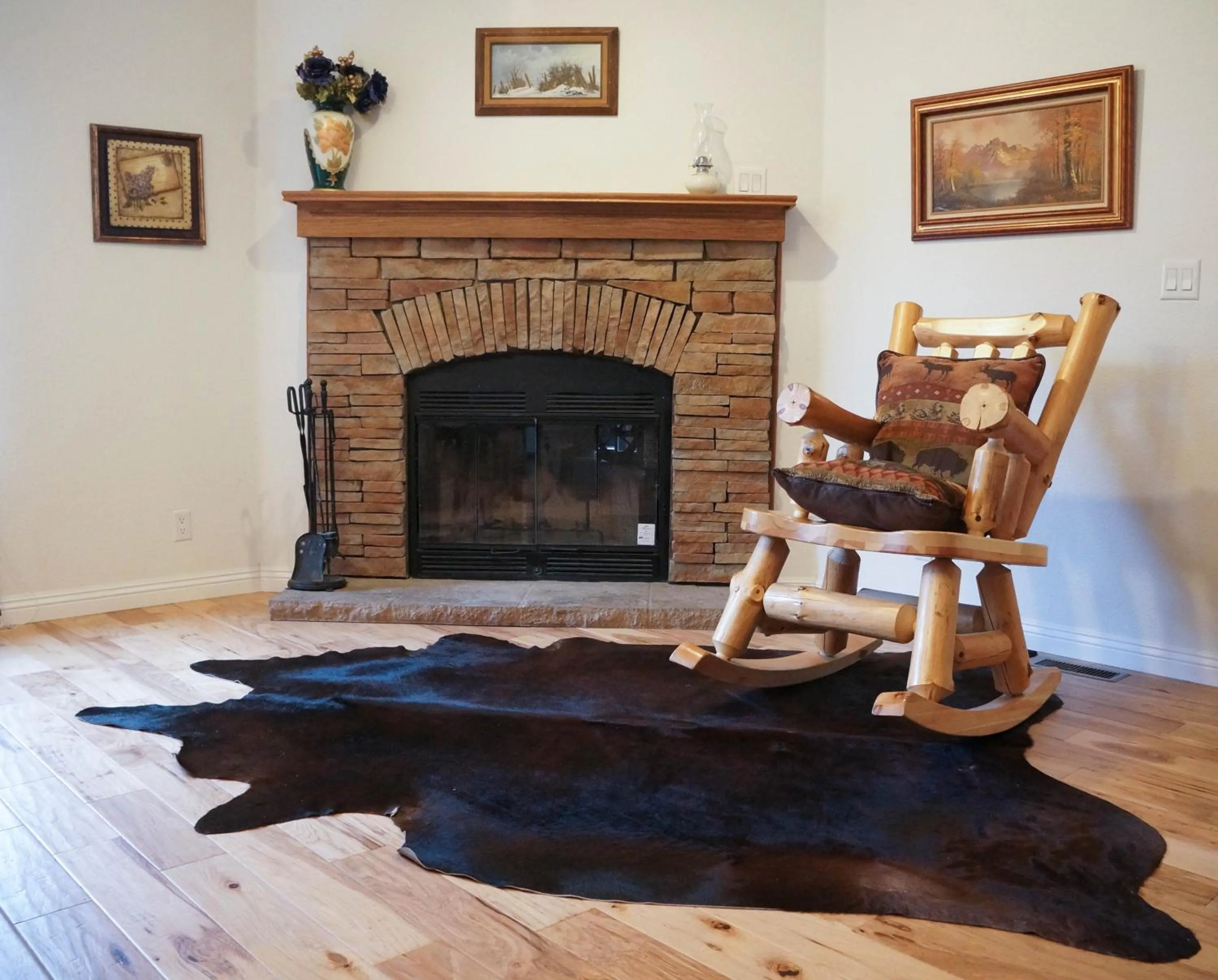 Living room in Country Club Chalet