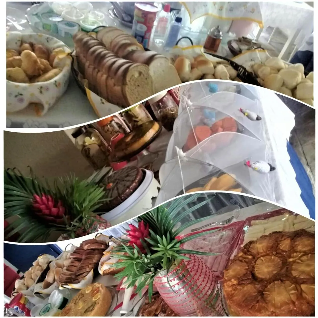 Breakfast in Suítes Bouganville