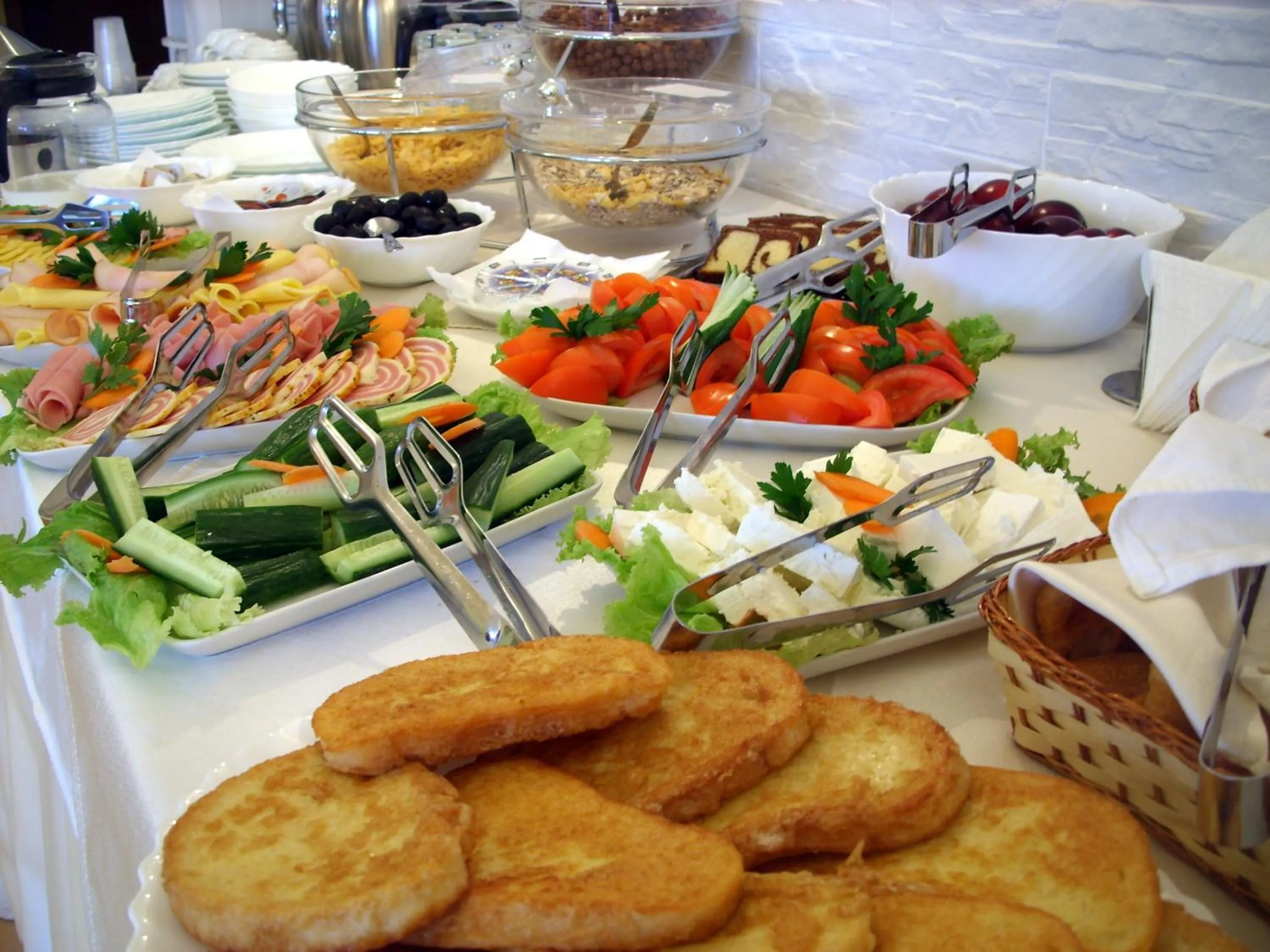 Food close-up in Fjord B&B