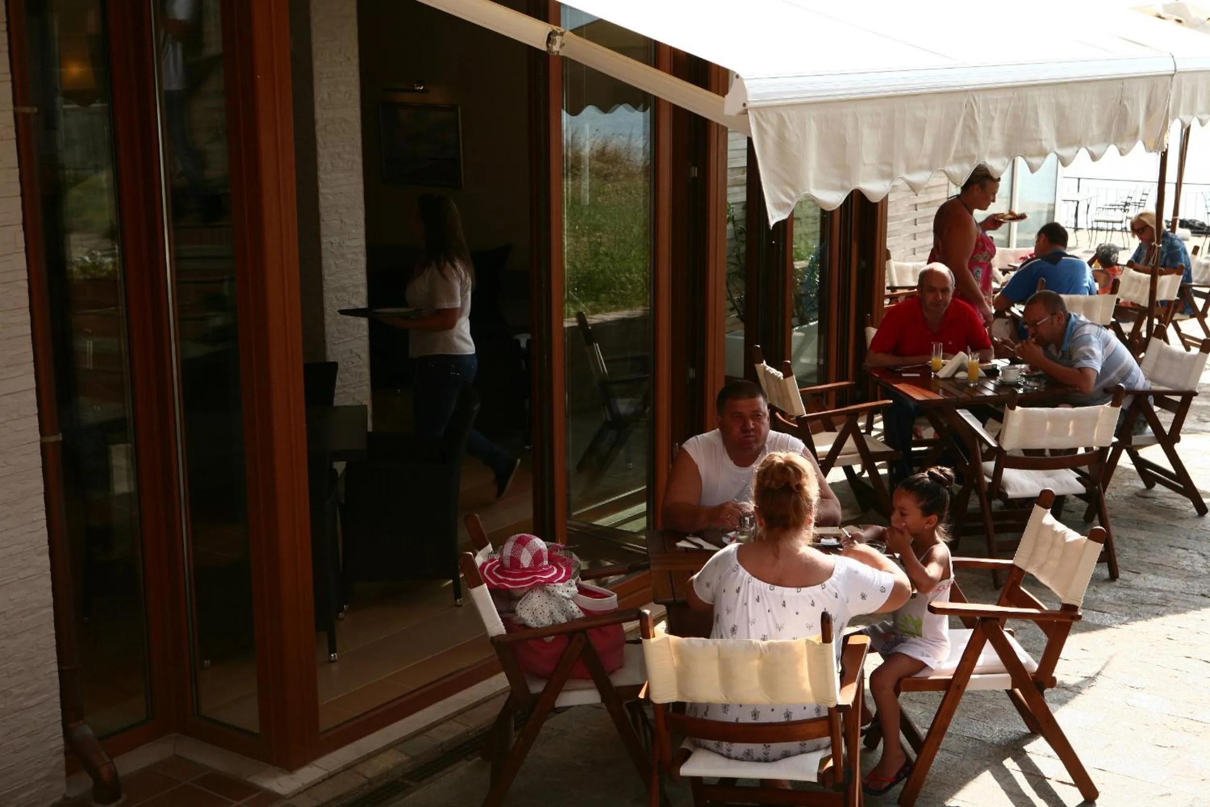 Buffet breakfast in Fjord B&B