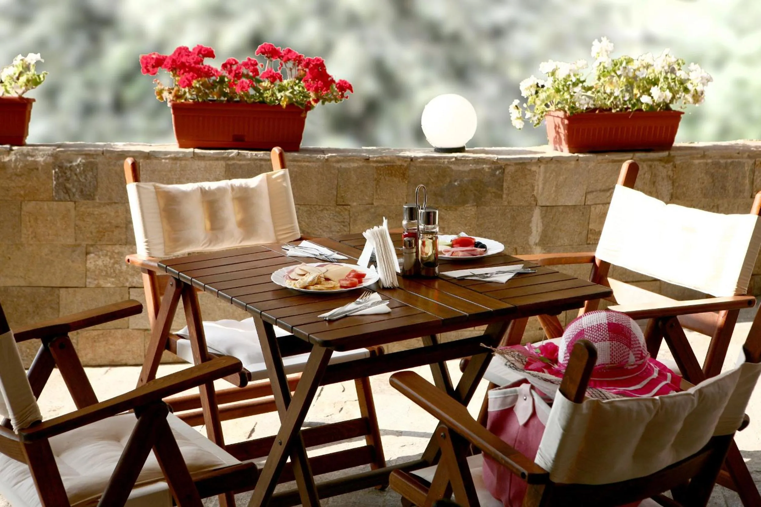 Buffet breakfast in Fjord B&B