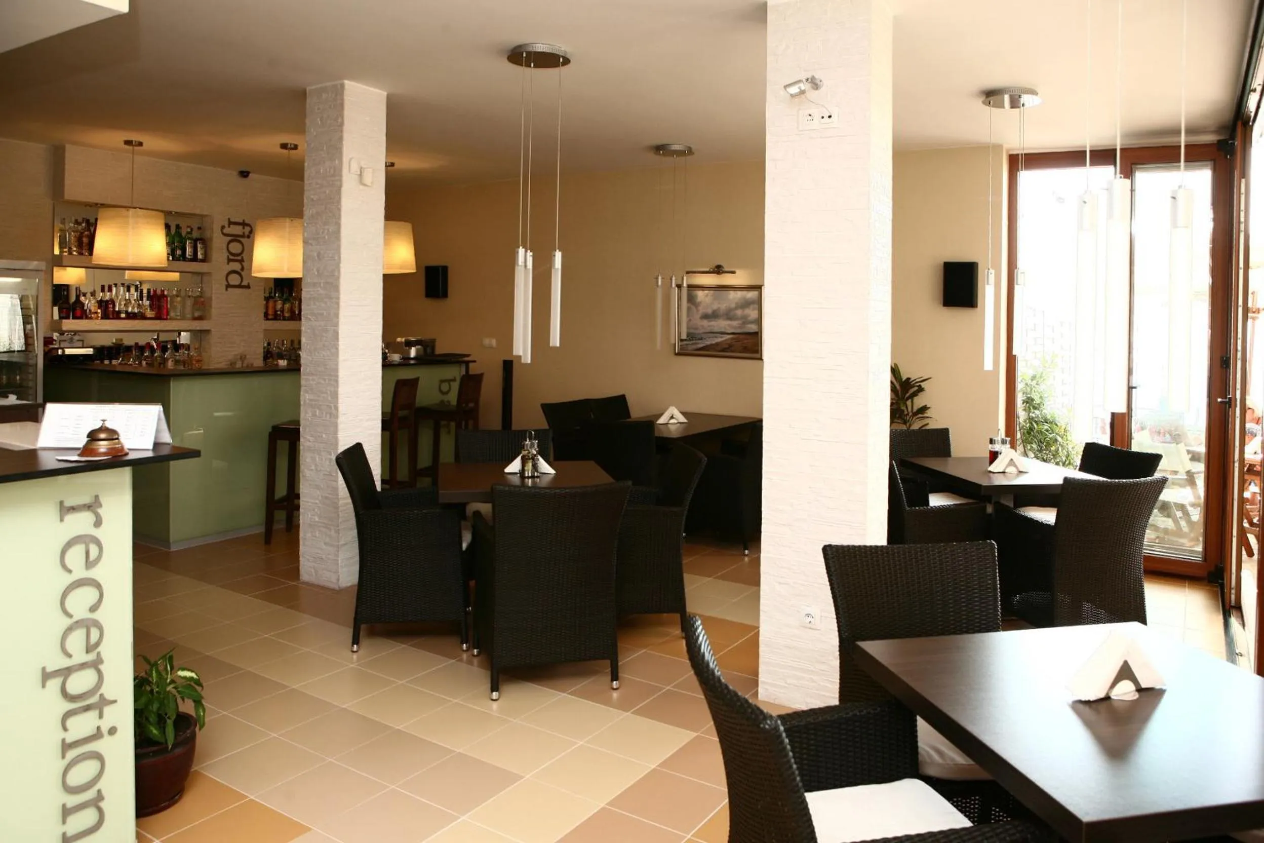 Lobby or reception in Fjord B&B