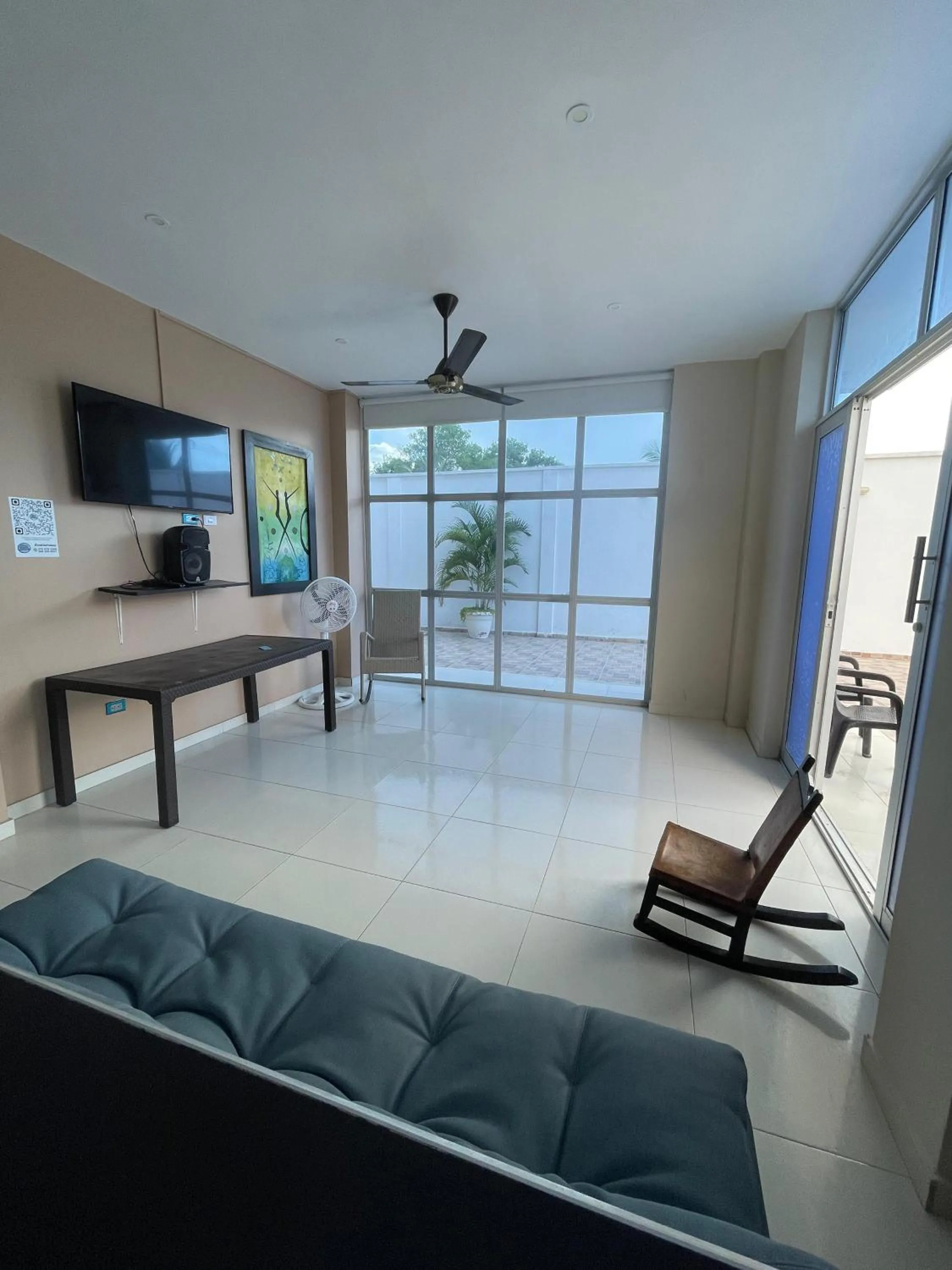 Communal lounge/ TV room in Cabanas Villa Antonella Covenas