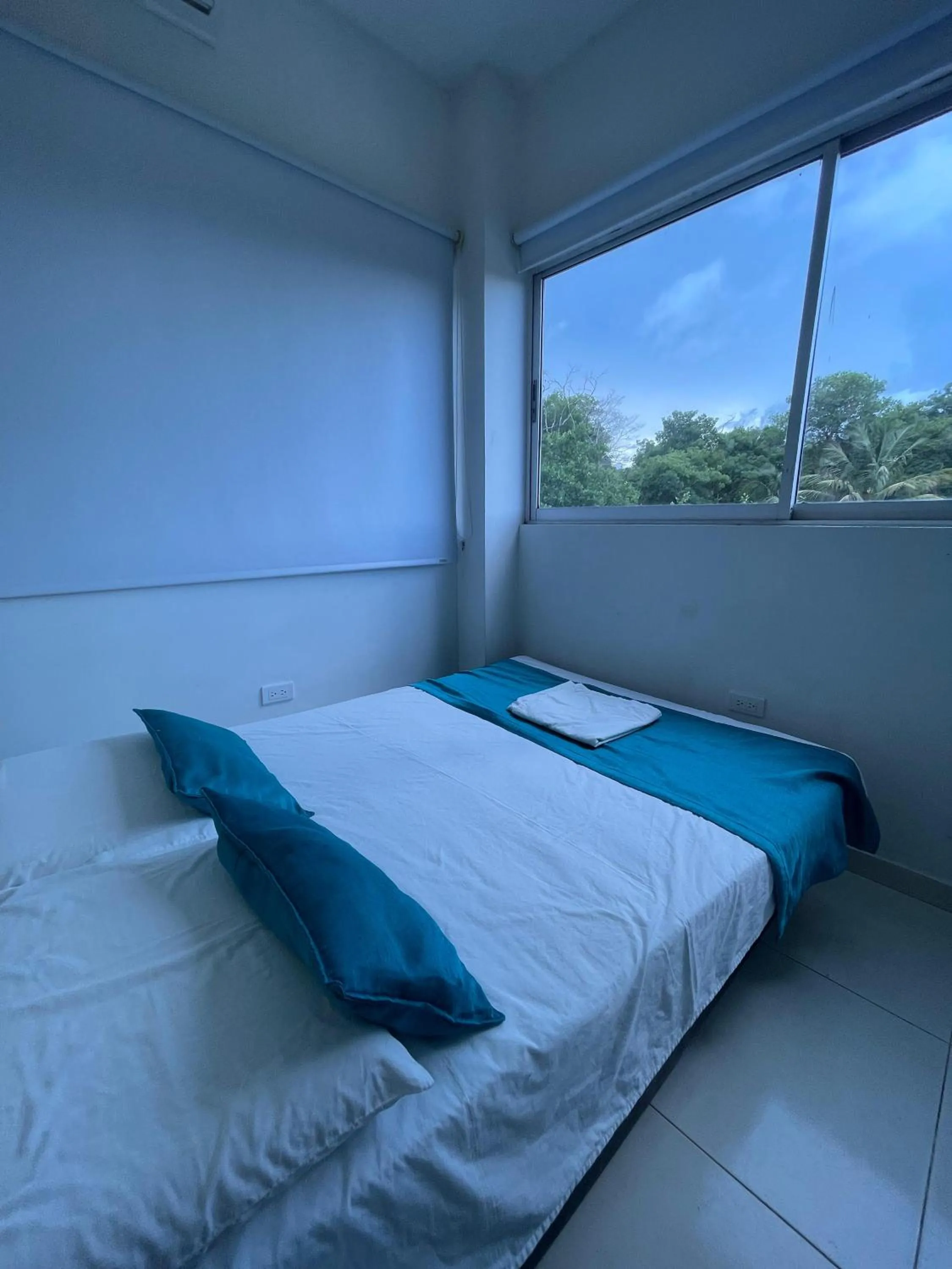 Bed in Cabanas Villa Antonella Covenas