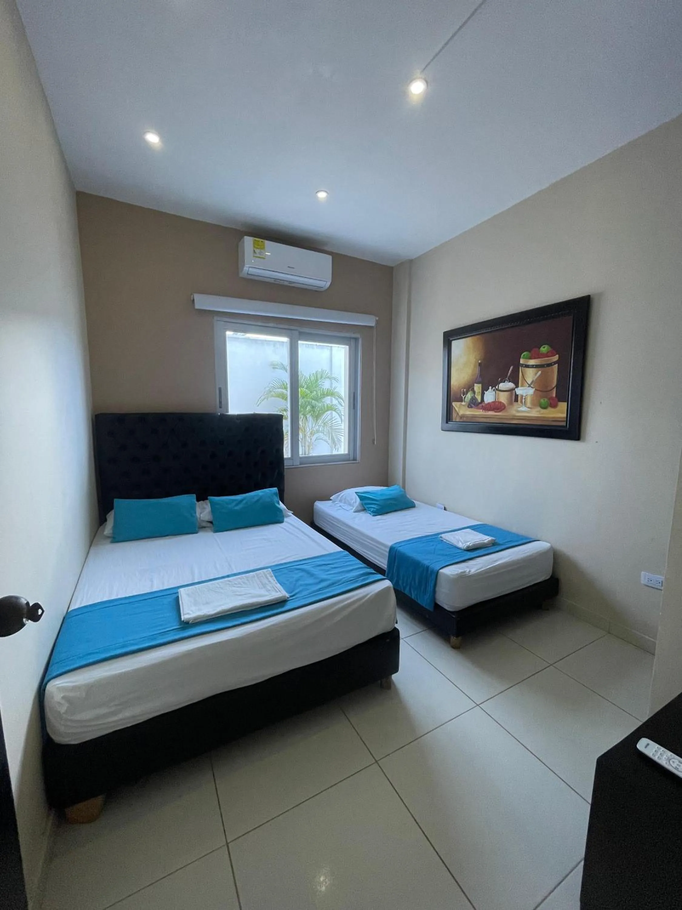 Bed in Cabanas Villa Antonella Covenas