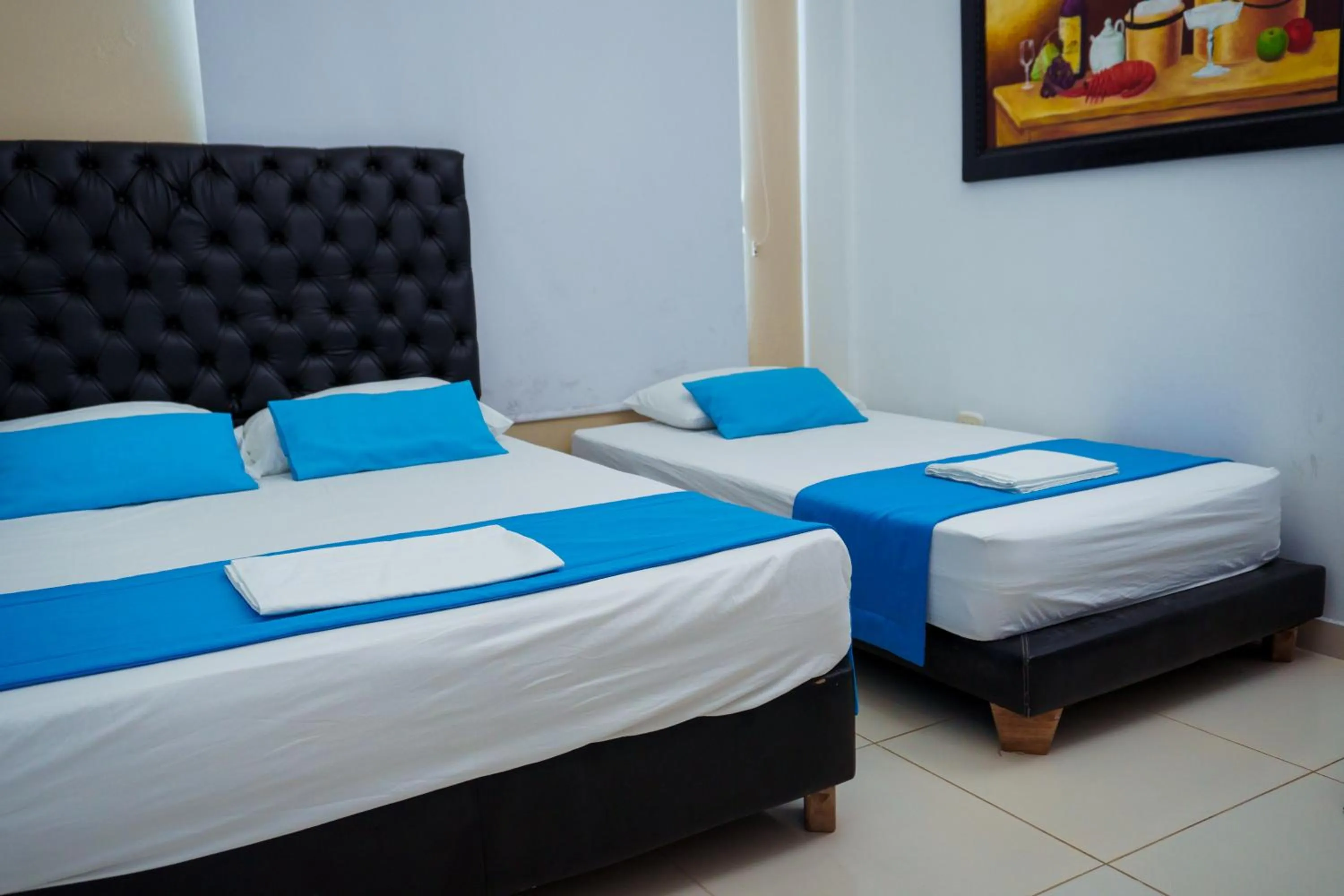 Bedroom, Bed in Cabanas Villa Antonella Covenas