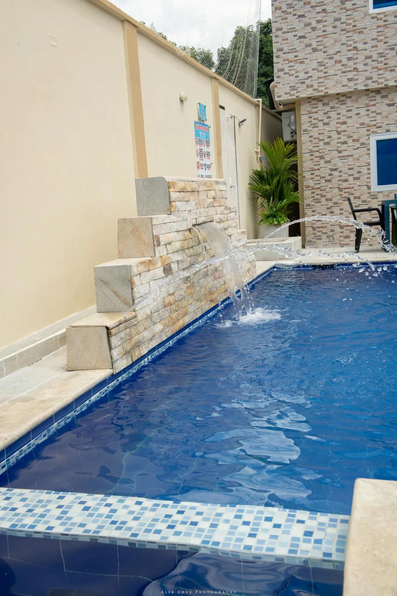 Swimming pool in Cabanas Villa Antonella Covenas