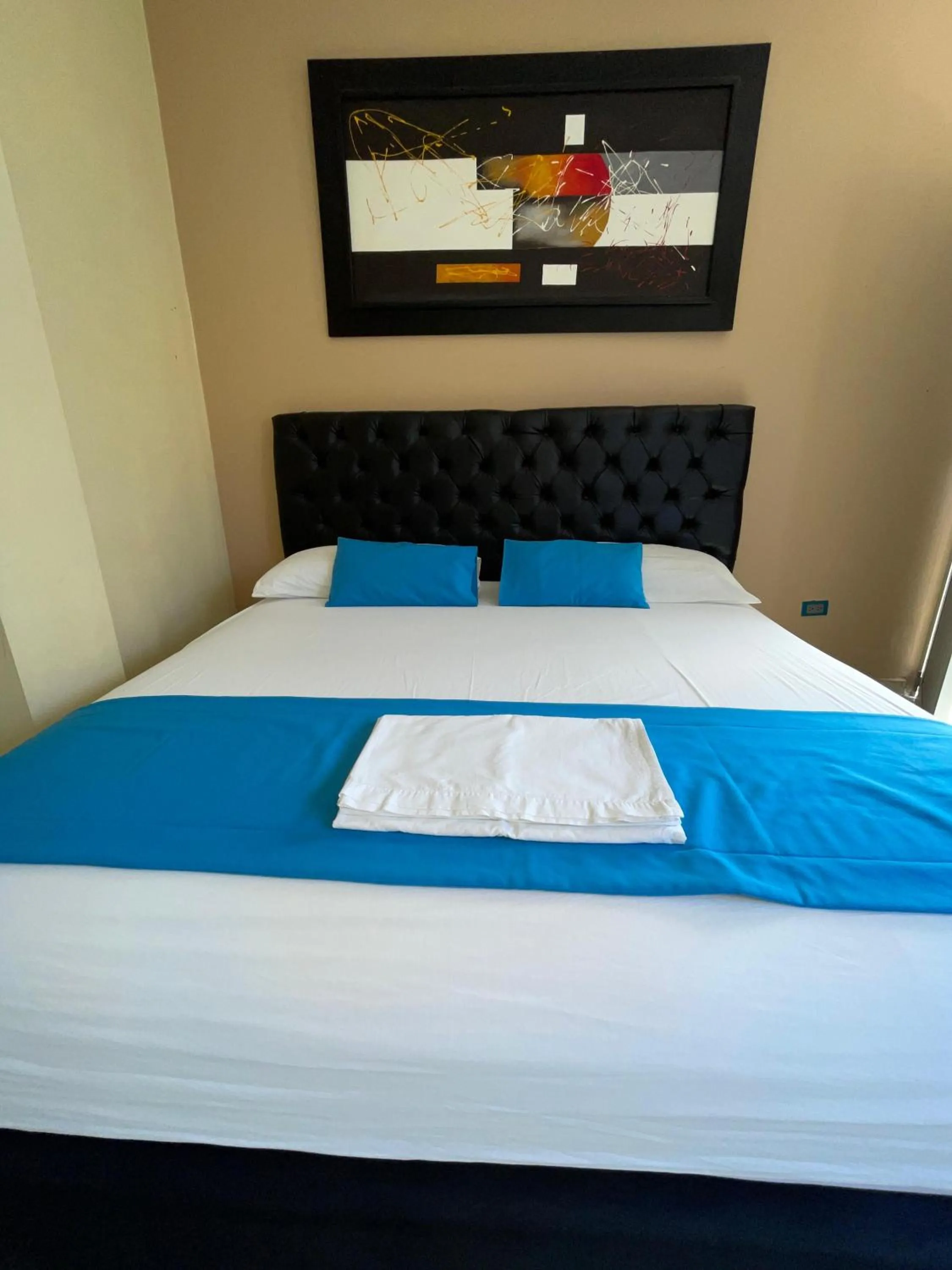 Bed in Cabanas Villa Antonella Covenas