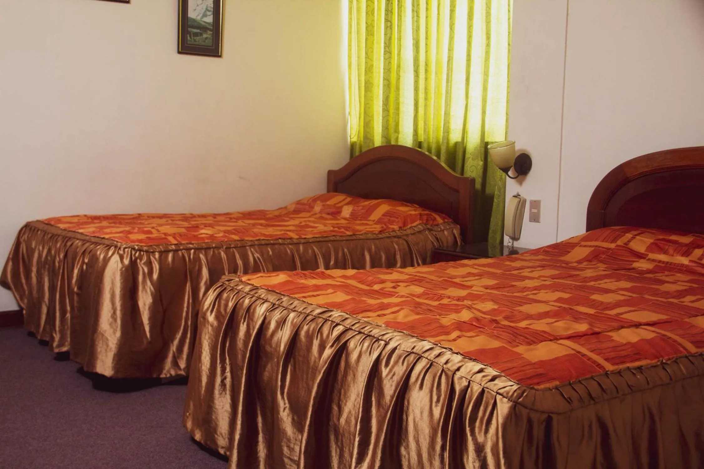 Bed in Hotel Internacional