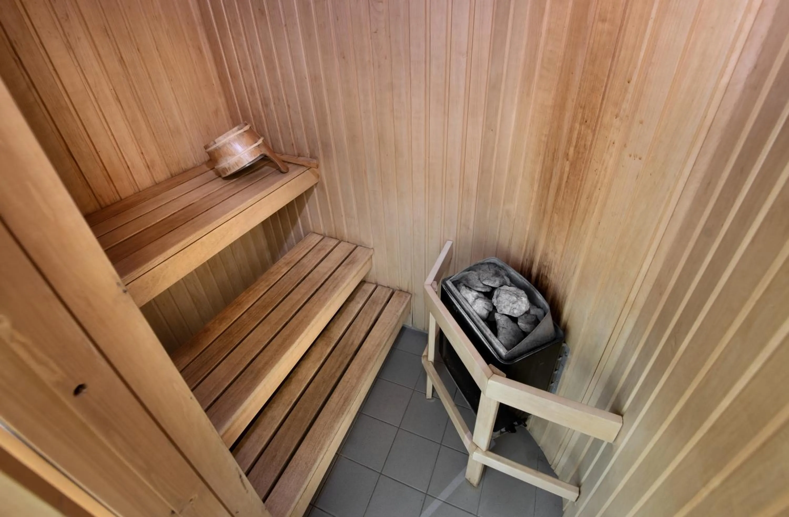 Sauna in Hestia Hotel Susi