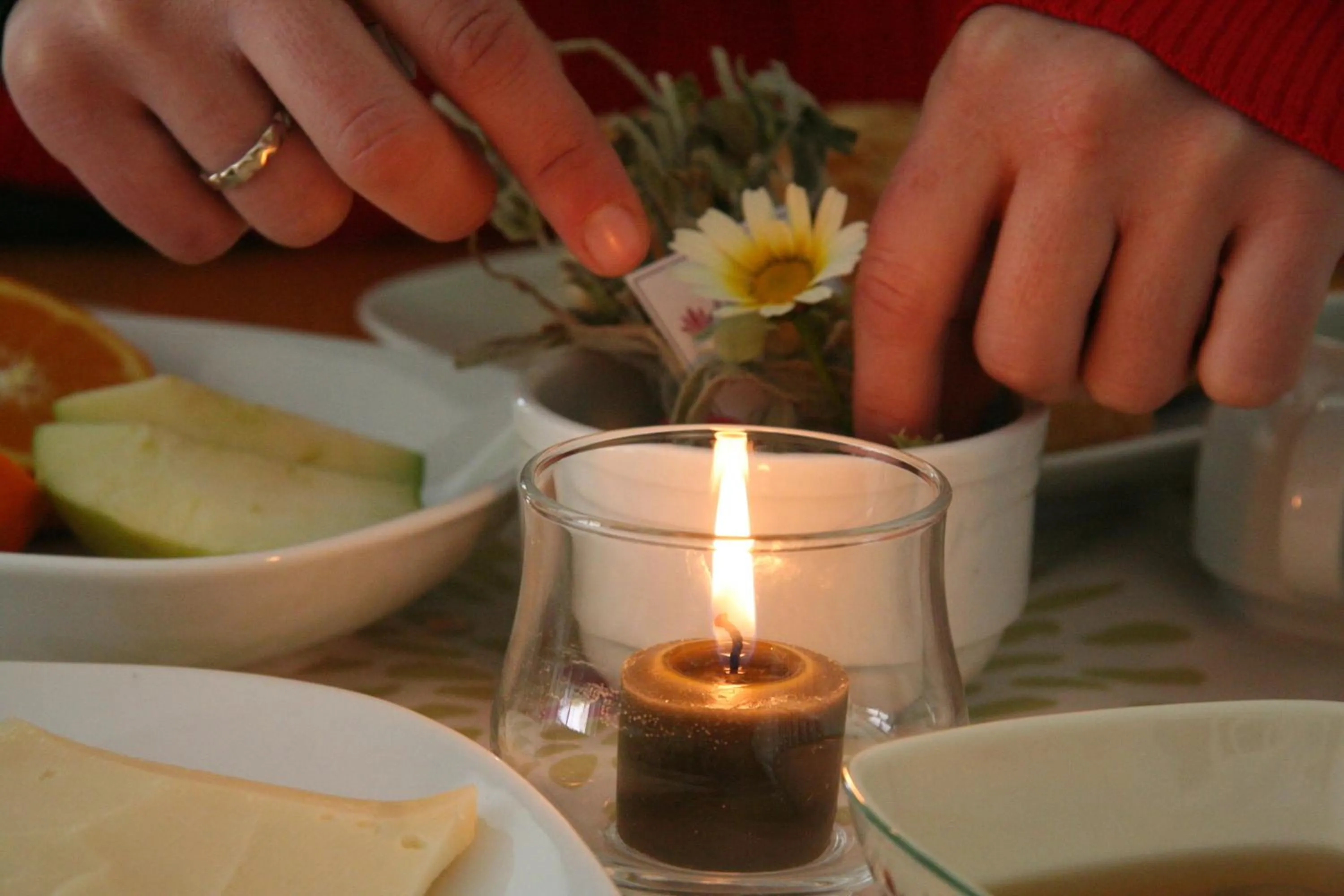 Decorative detail in Waterlily Hotel Apartments