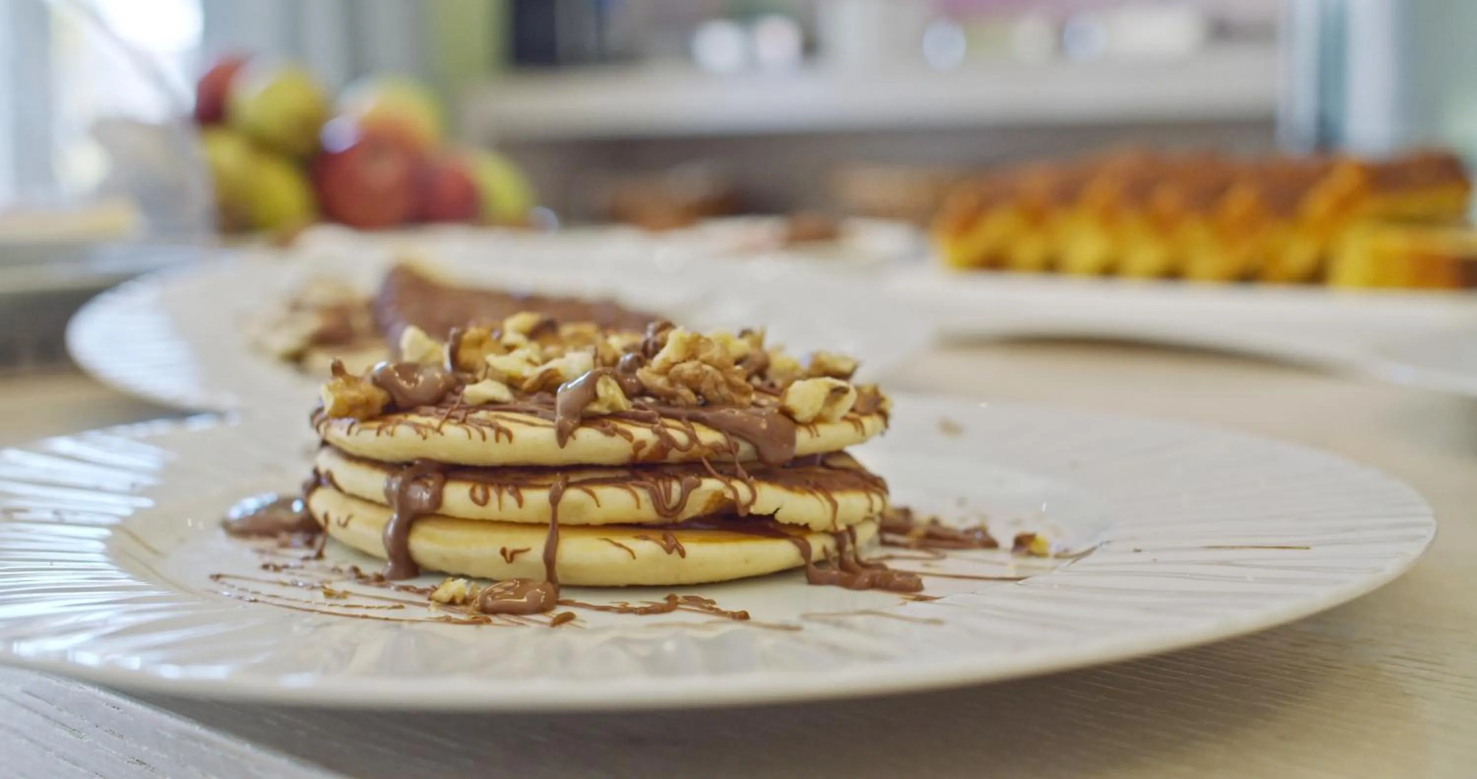 Continental breakfast in Waterlily Hotel Apartments