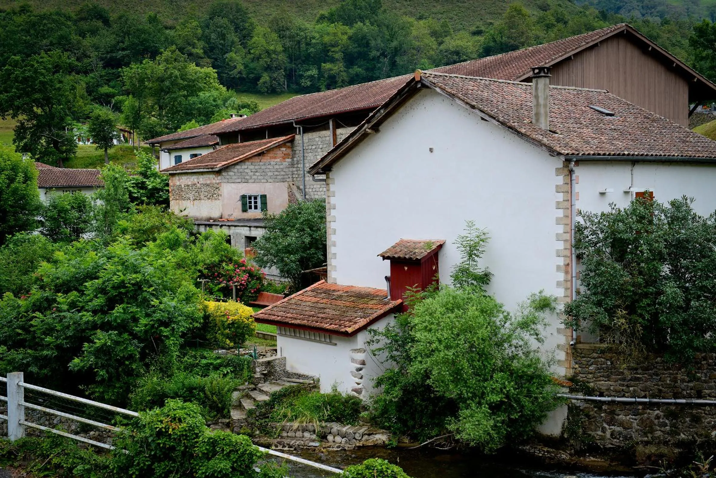 Property building in Logis Hôtel Andreinia & Cabanes
