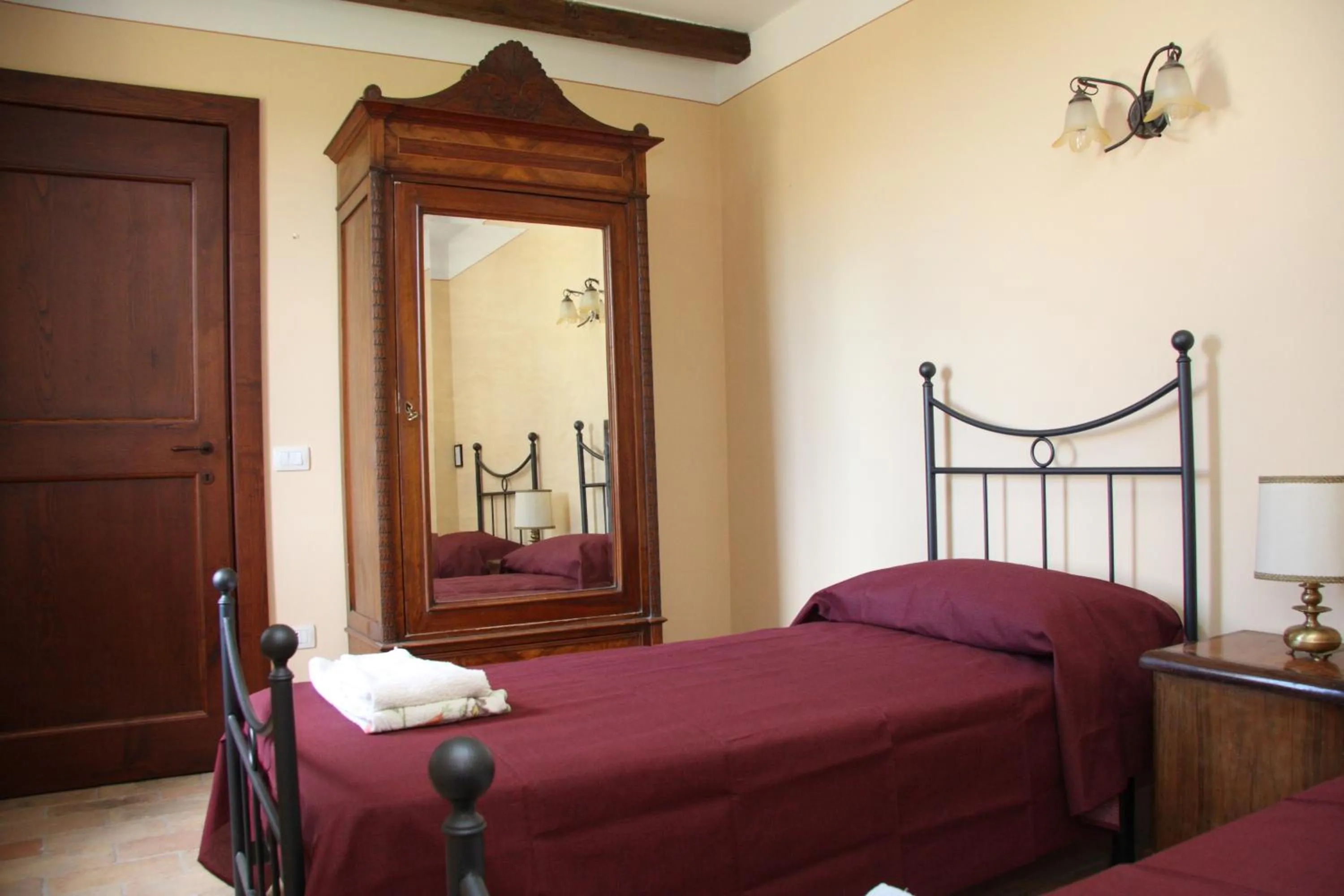 Bed in Villa del Cardinale