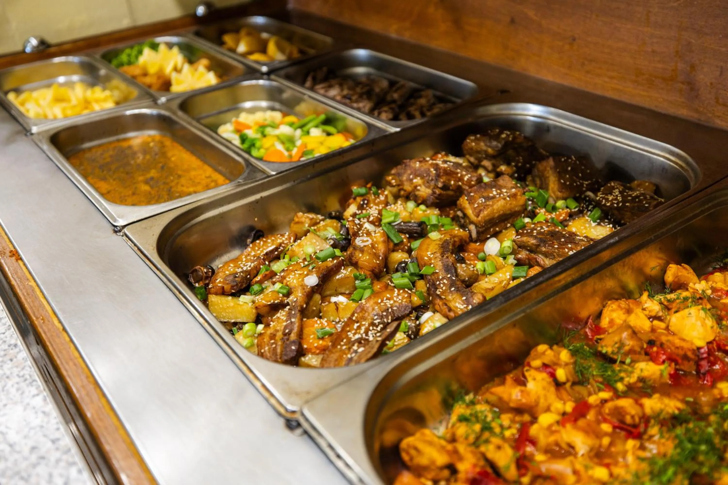 Dinner in Hotel Slavyanski