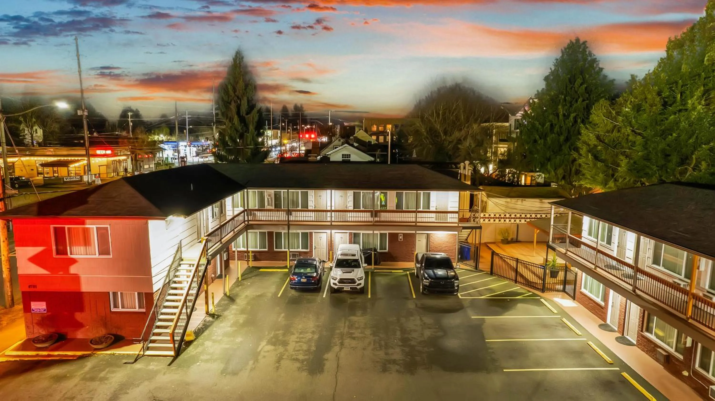 Property building in Viking Motel