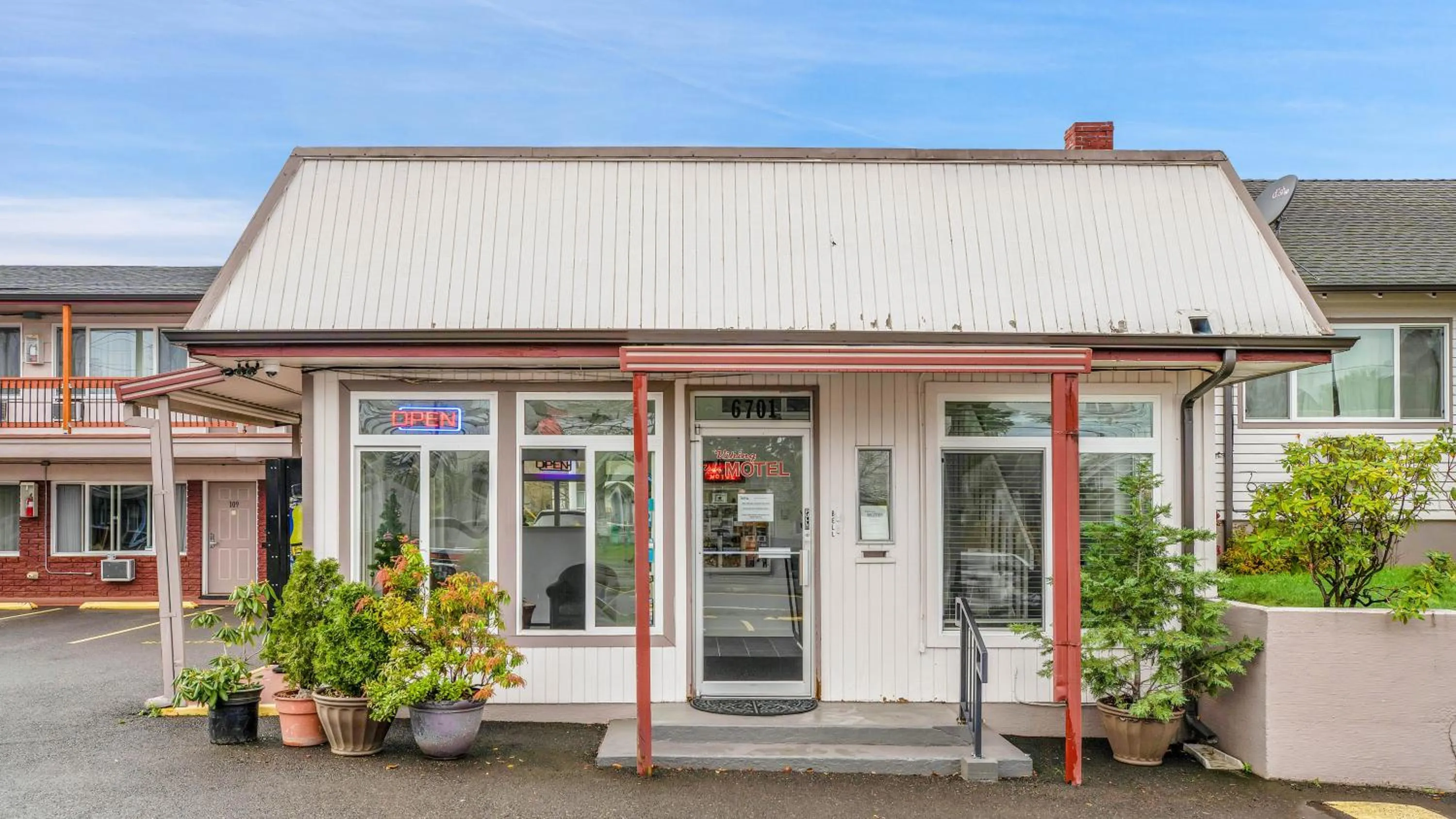 Lobby or reception in Viking Motel