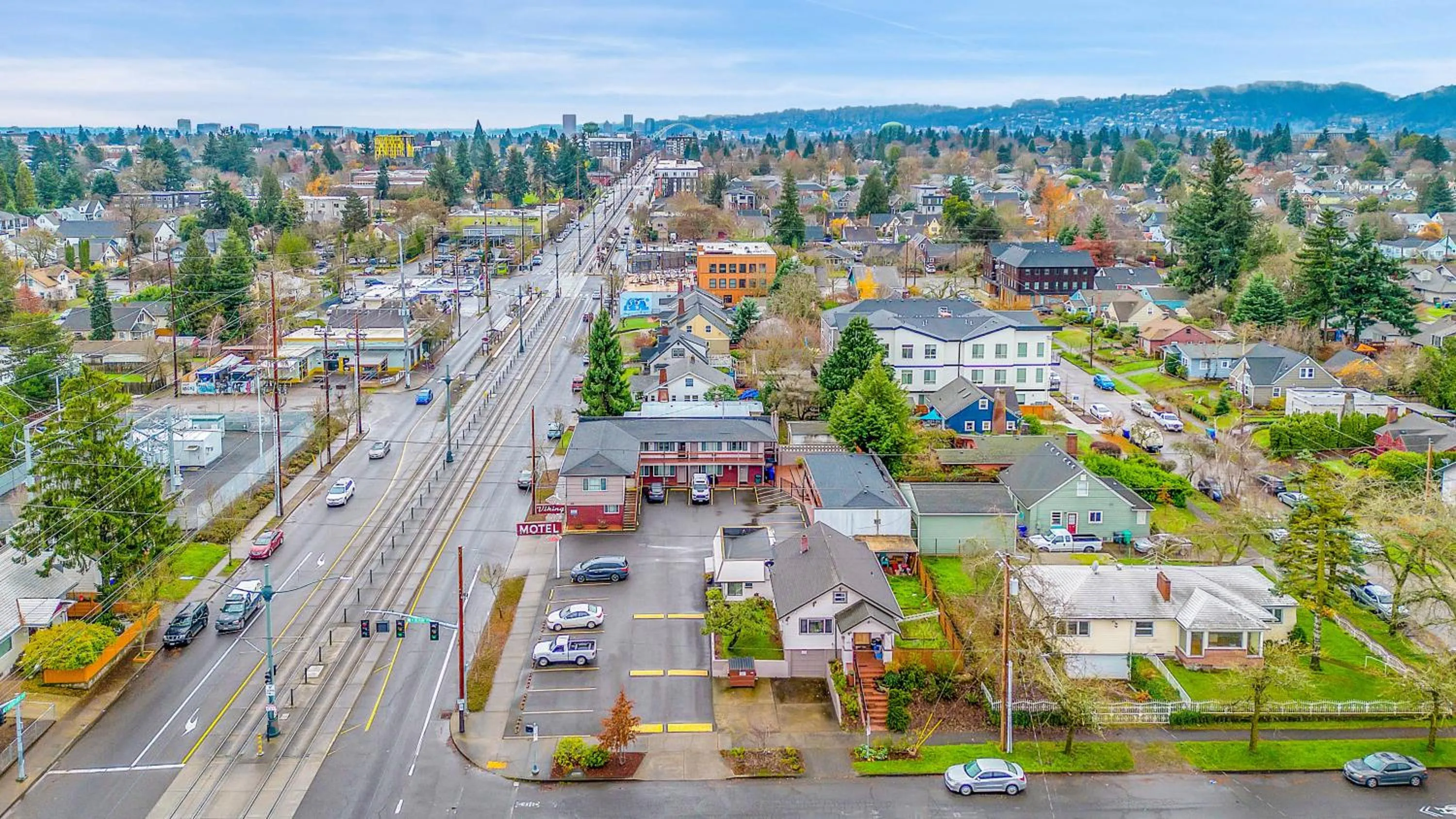Property building in Viking Motel