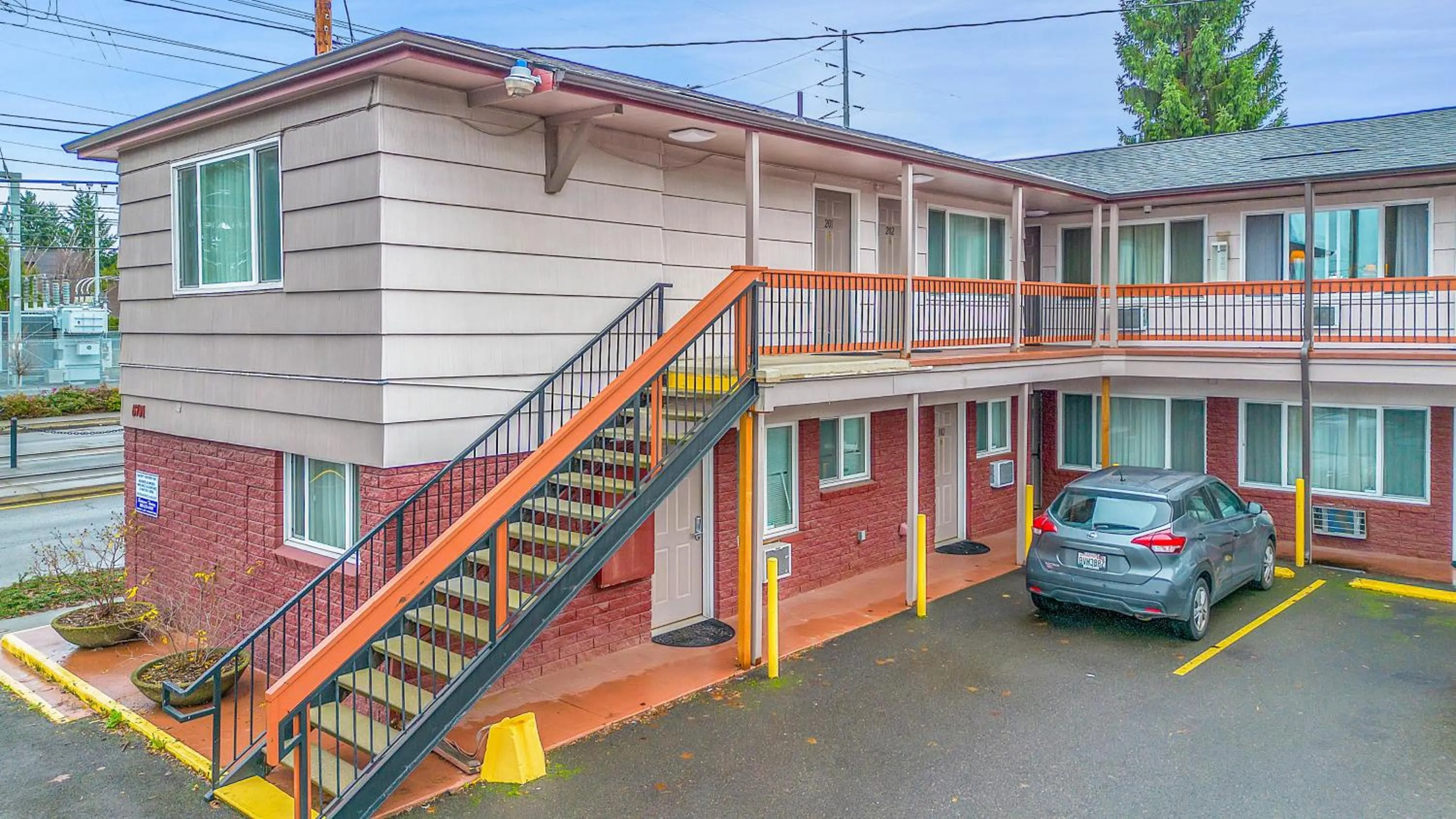 Property building in Viking Motel