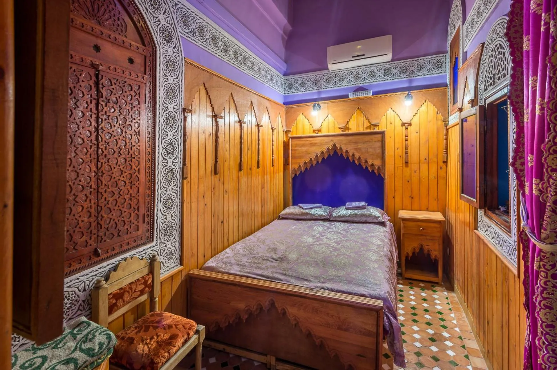 Bed in Riad Hiba