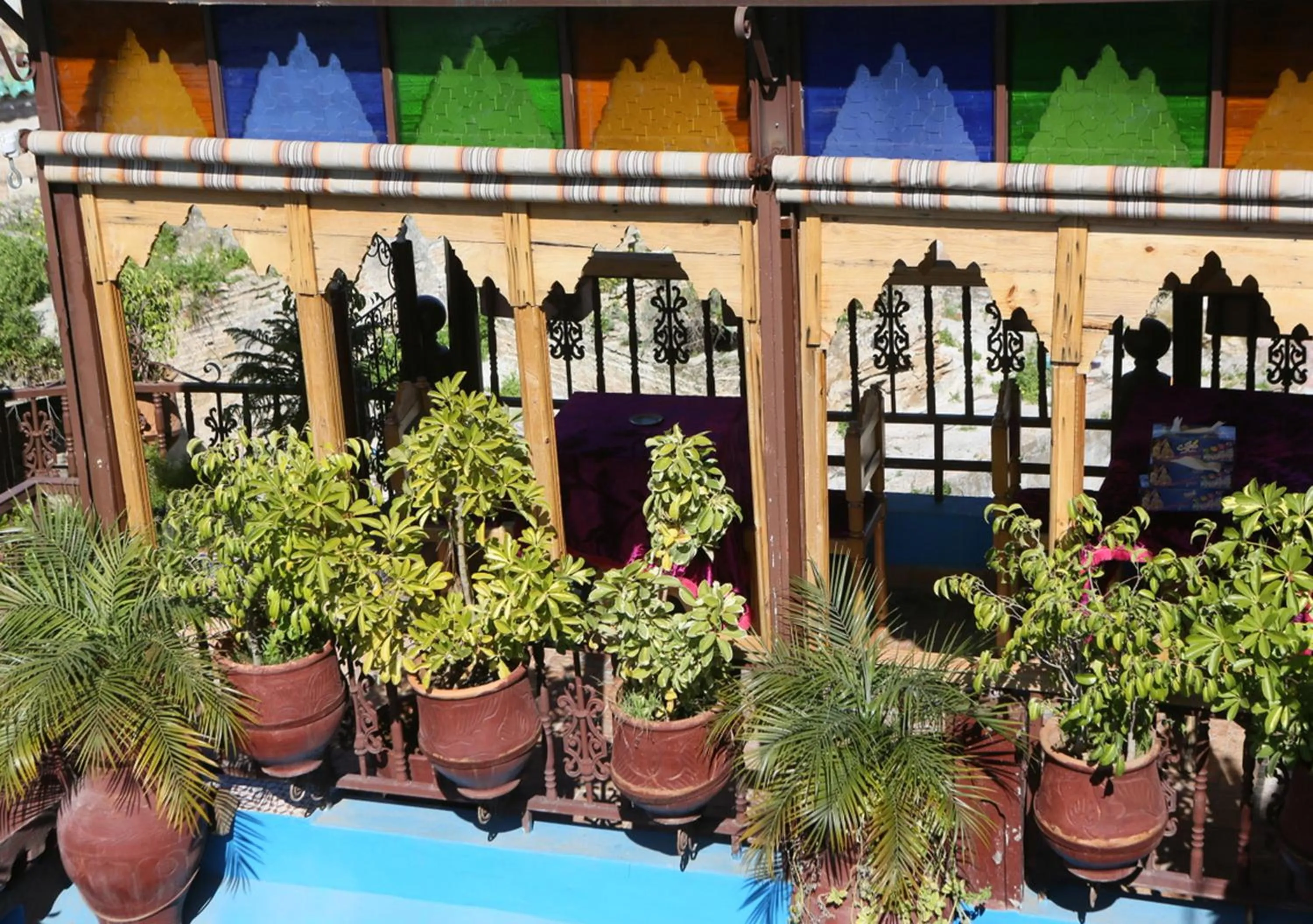 Balcony/Terrace in Riad Hiba