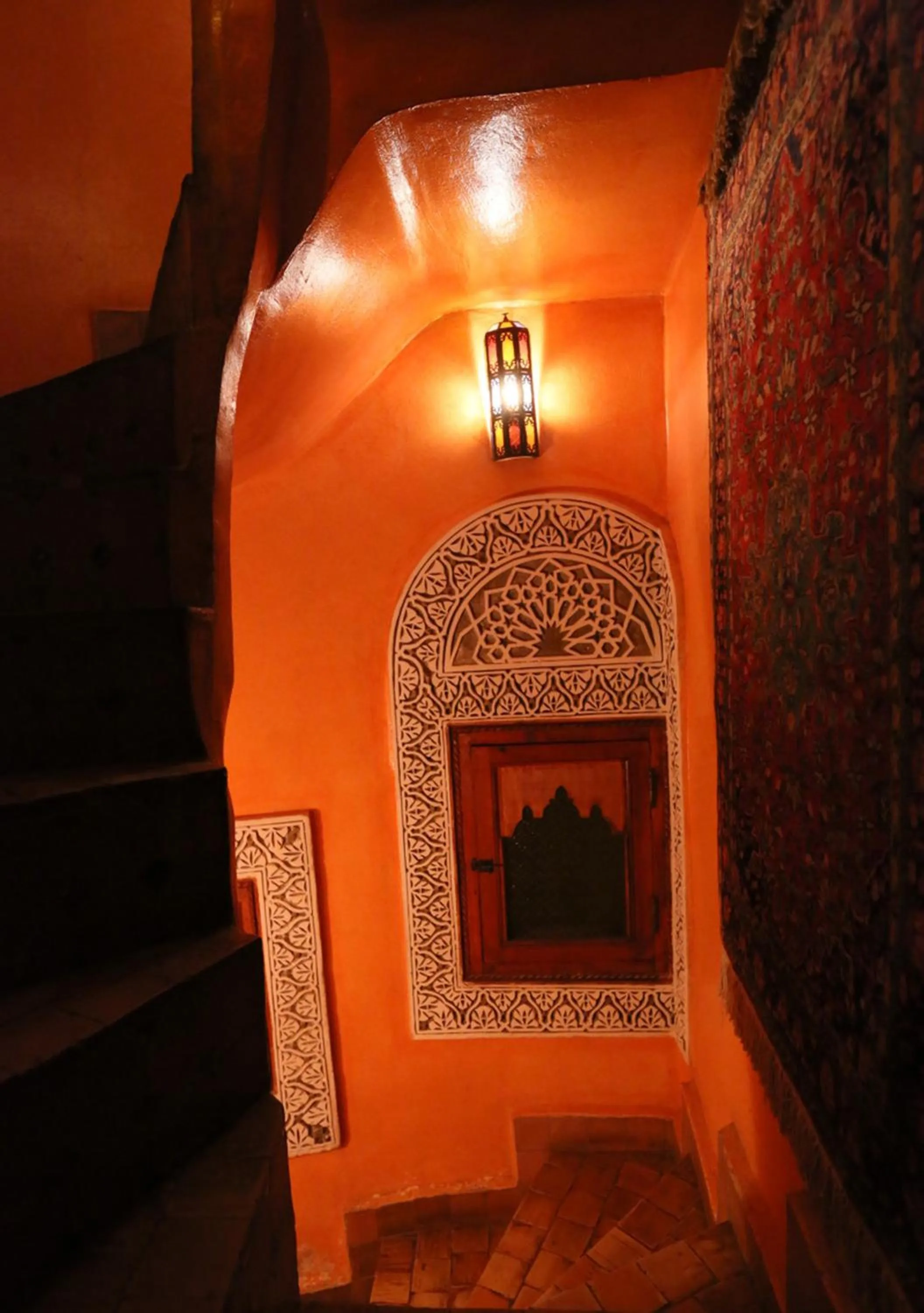 Decorative detail in Riad Hiba